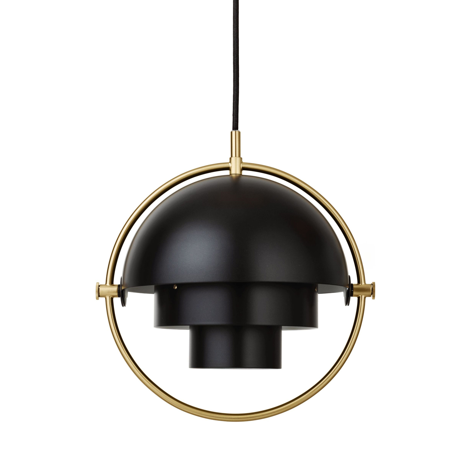 Gubi Black - Pendant Multi-Lite - Metal - Designer Louis Weisdorf