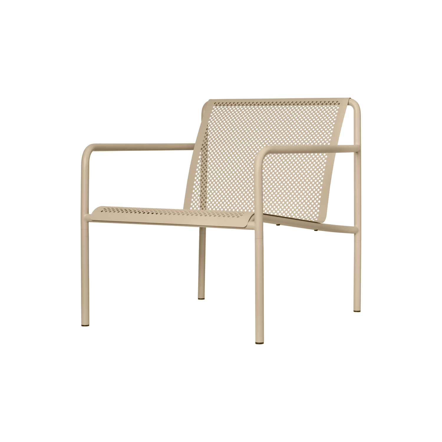 Ferm Living Beige - Low Armchair Dapple - Galvanised Powder-Coated Steel - Designer Says Who