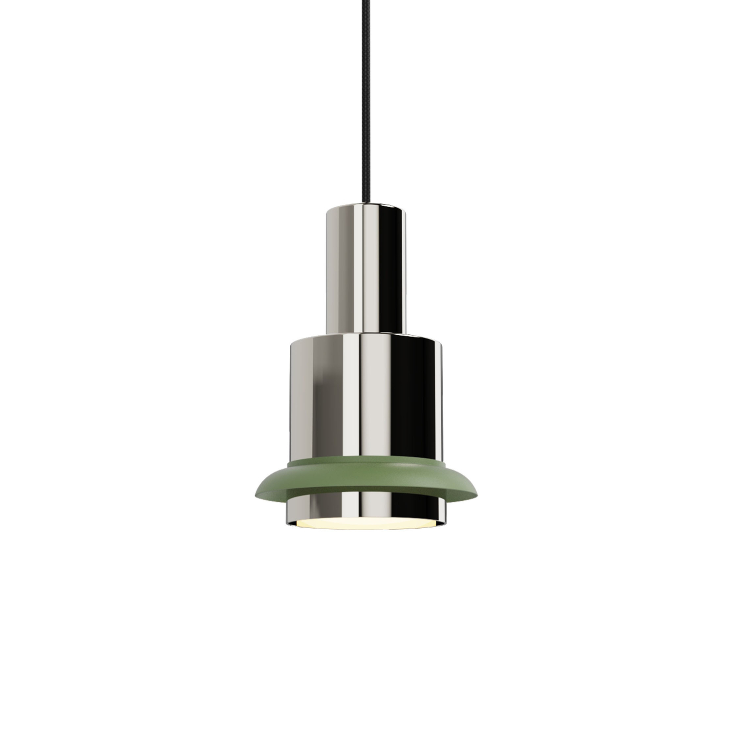 DCW éditions - Suspension Chaumont - Argent - Acier - Designer Marc Held