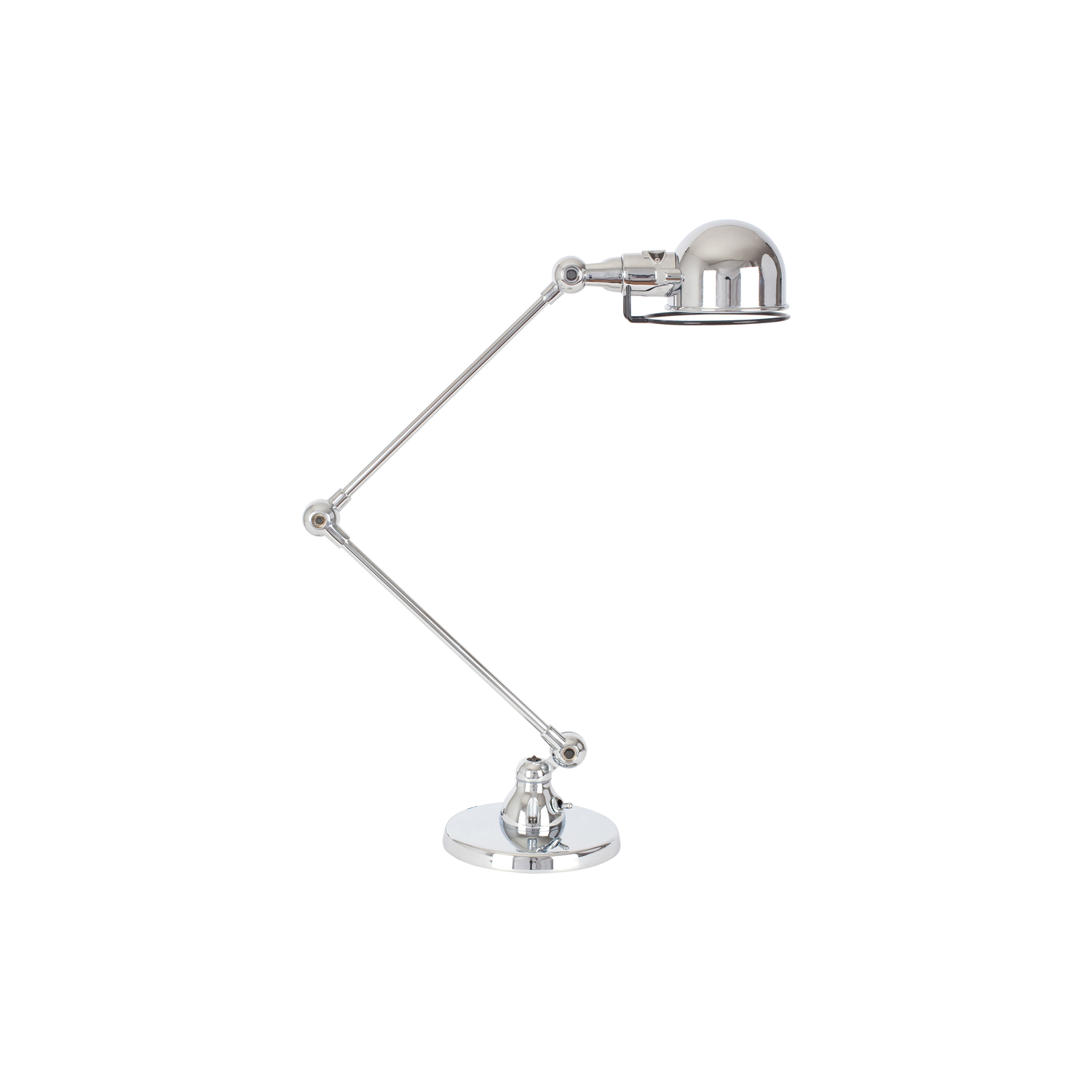 Jieldé Light - Table Lamp Signal - Metal - Chromed Stainless Steel - Designer Jean-Louis Domecq