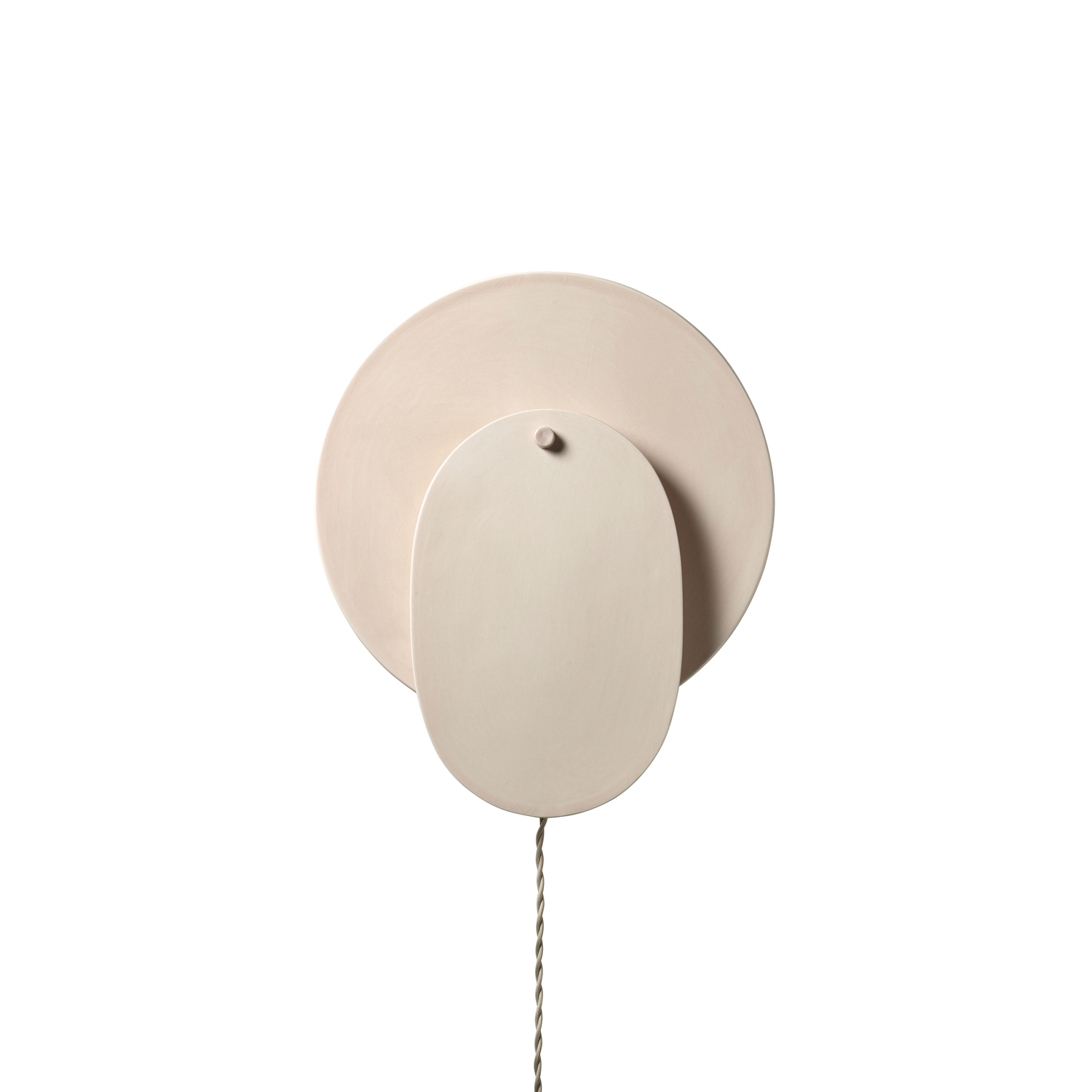 Serax Light/Pink - Wall With Plug Nebula - Glazed Ceramic - Designer Studio Ottawa