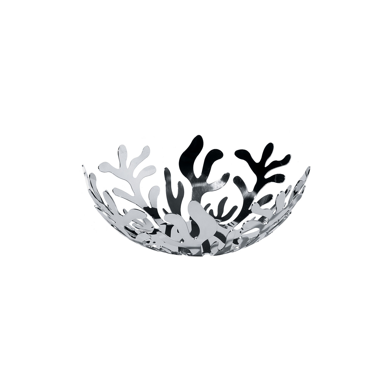 Alessi Coral/Red - Fruit Holder Mediterraneo - Metal - Stainless Steel - Designer Lpwk