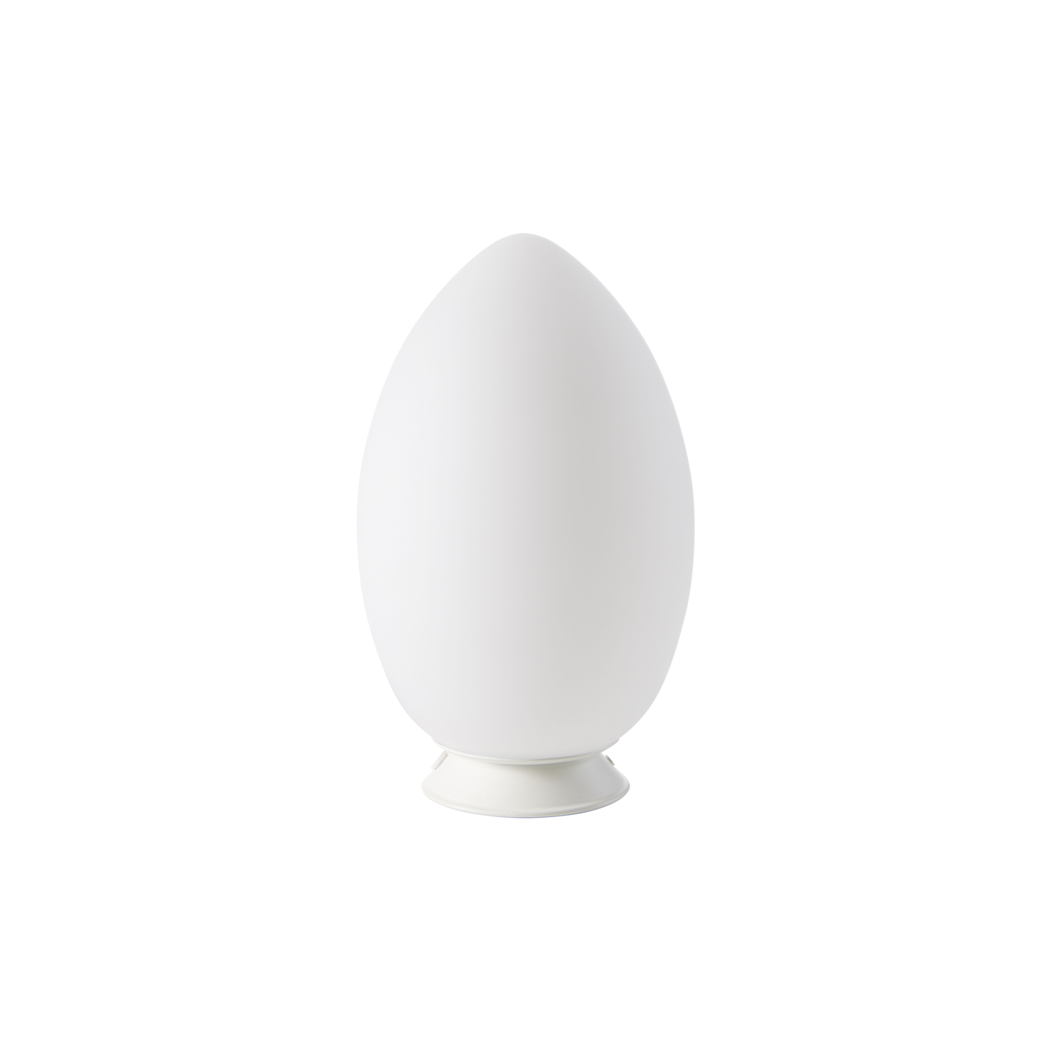 Fontana Arte White - Wireless Rechargeable Outdoor Lamp Uovo - Blown Glass - Designer Ben Swildens