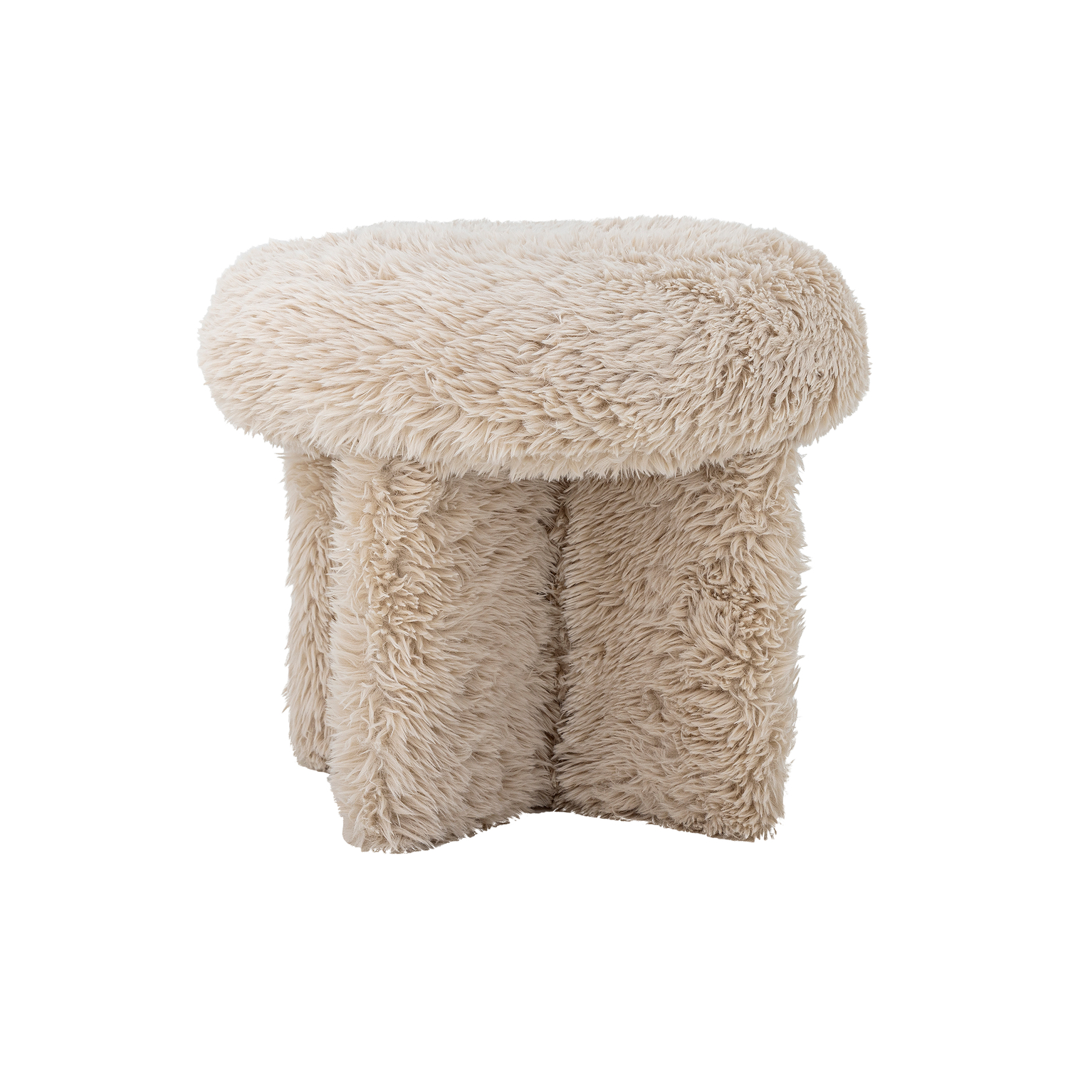 BLOOMINGVILLE Frikka Hocker, Natur, Polyester - Bild 4