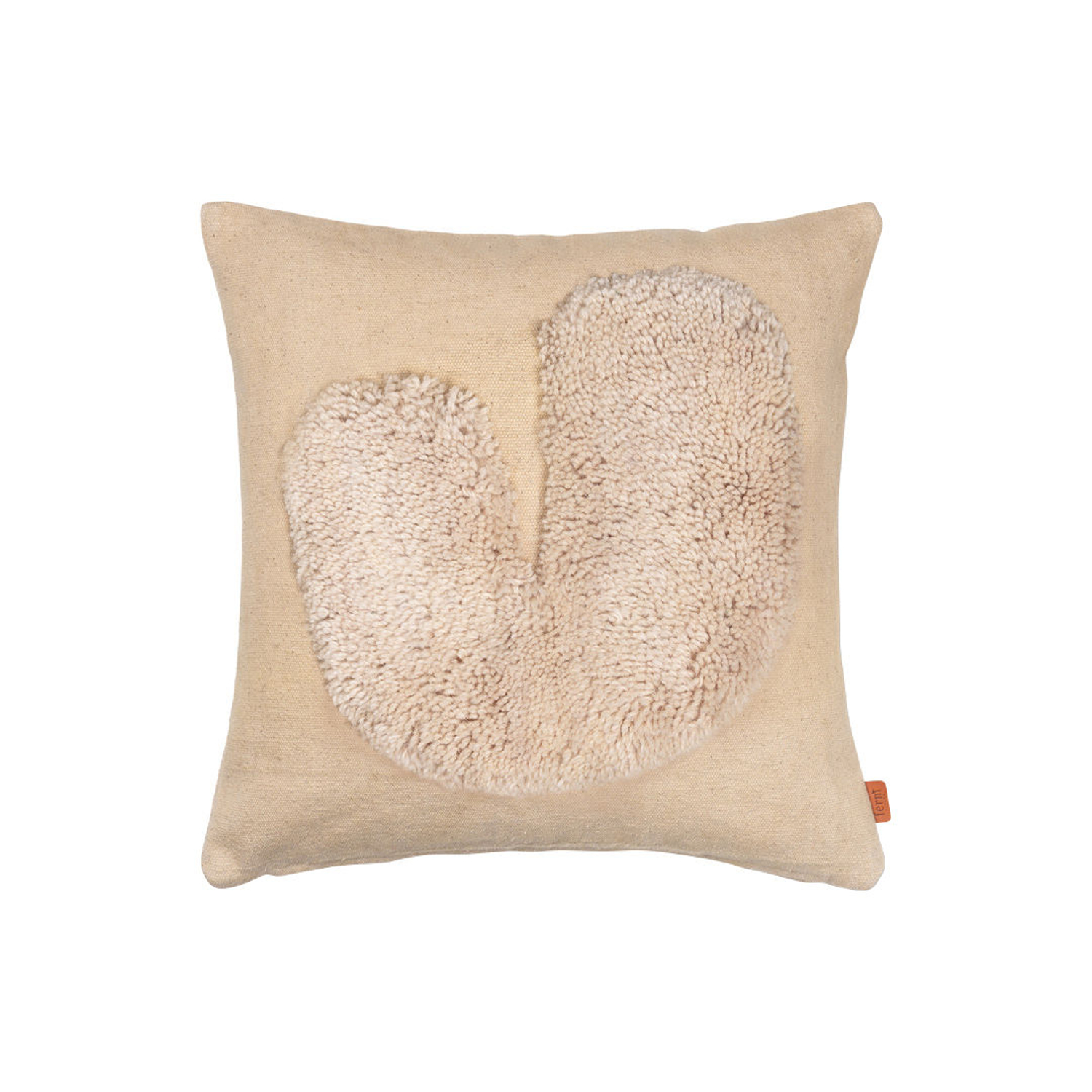 Ferm Living Beige - Cushion Coussins - Down - Designer Trine Andersen