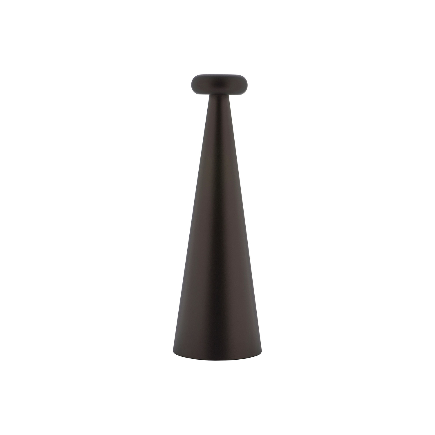 Alessi - Schnurlosleuchte Bedin - Braun - Eloxiertes Aluminium - Designer Alessandro Stabile