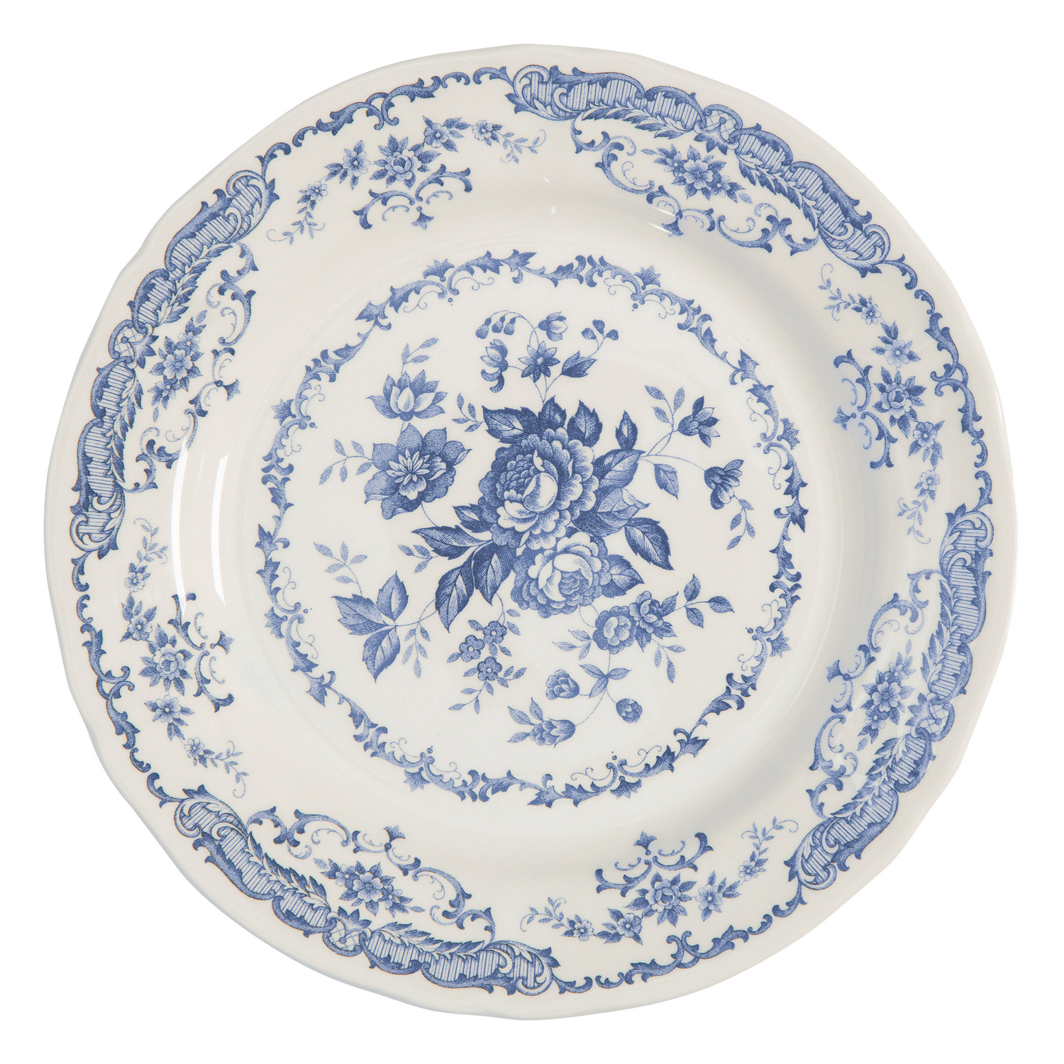 Bitossi Home Blue - Presentation Plate Vaisselle - Ironstone Ceramic