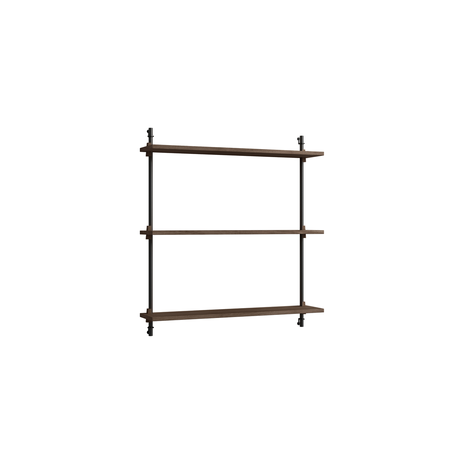 Moebe - Shelf Wall Shelving - Brown - Oak Veneer Mdf