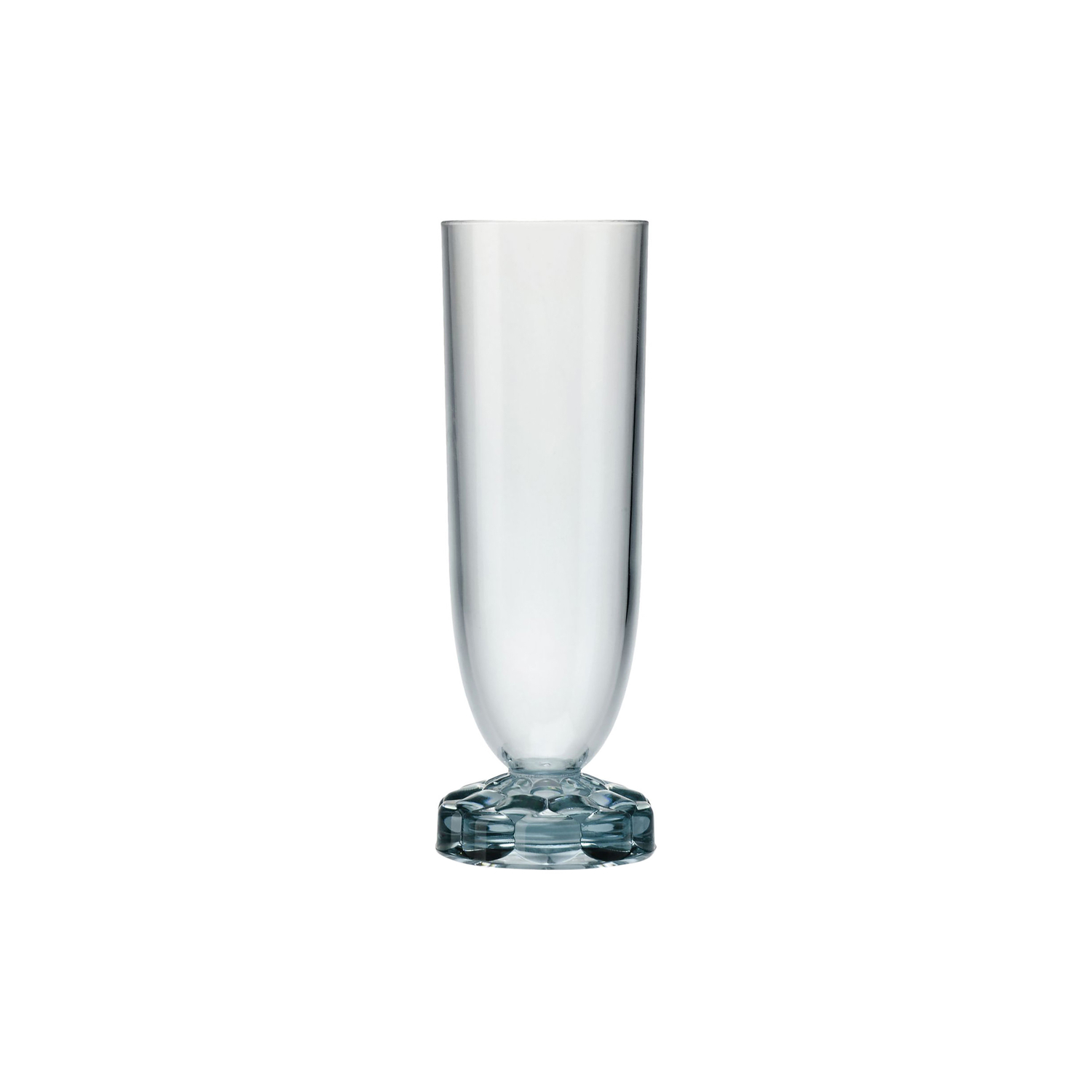 Kartell - Flûte à champagne Jellies Family - Bleu - PMMA - Designer Patricia Urquiola