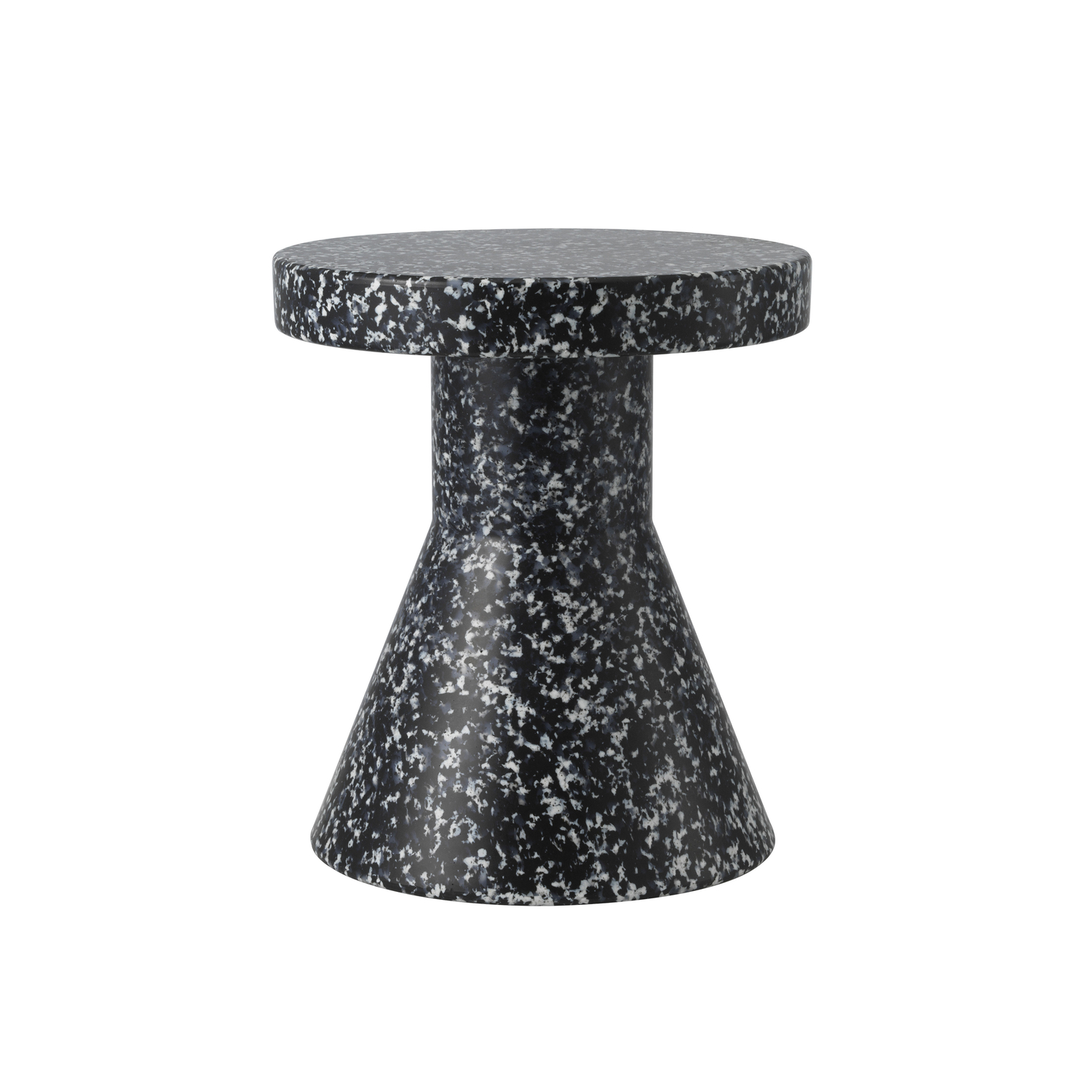 Normann Copenhagen - Hocker Bit - Schwarz - Recyceltes Polyethylen - Designer Simon Legald