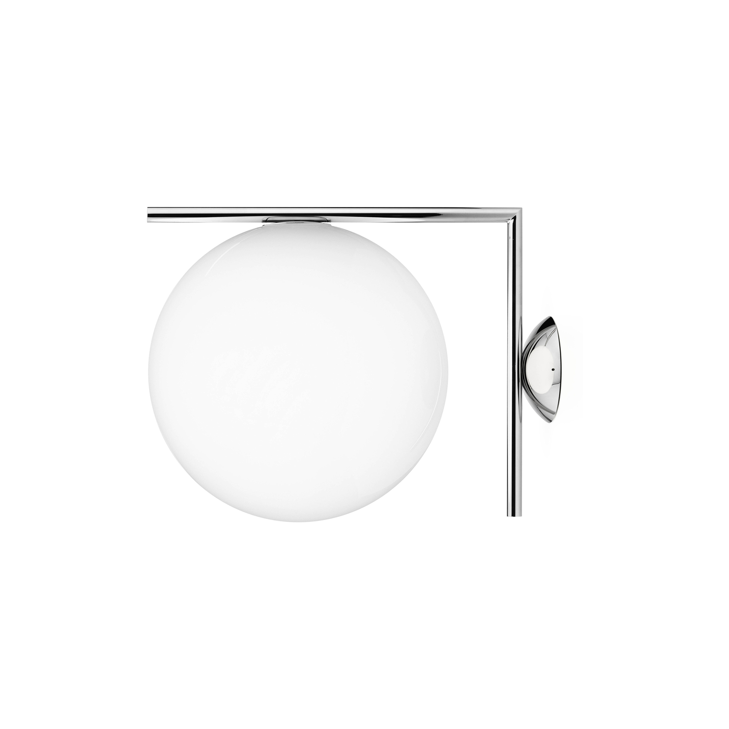 Flos - Lampada Da Parete Ic - Metallo - Acciaio Cromato - Designer Michael Anastassiades