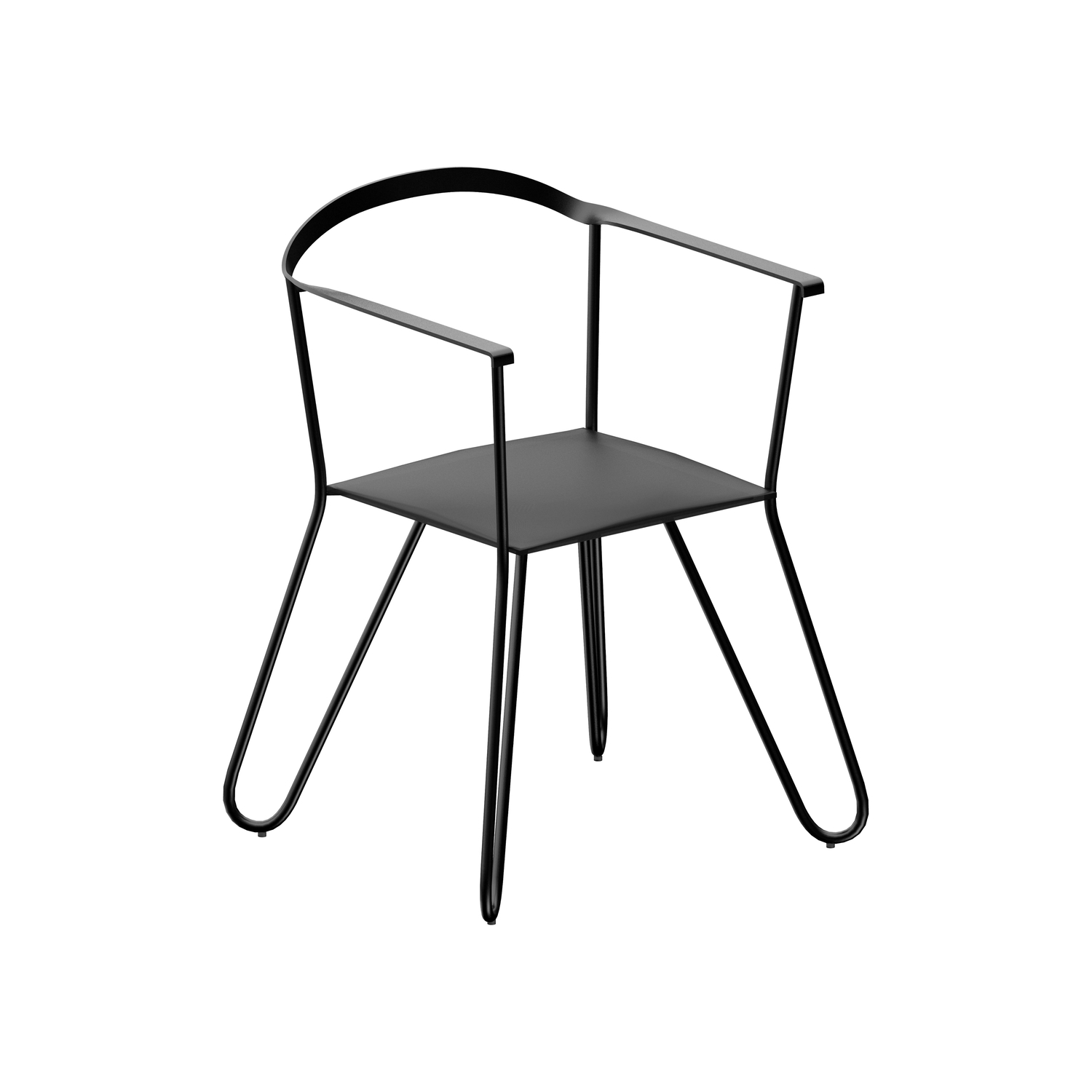 Zeus Marrone - Poltrona Melissa - Acciaio - Designer Maurizio Peregalli