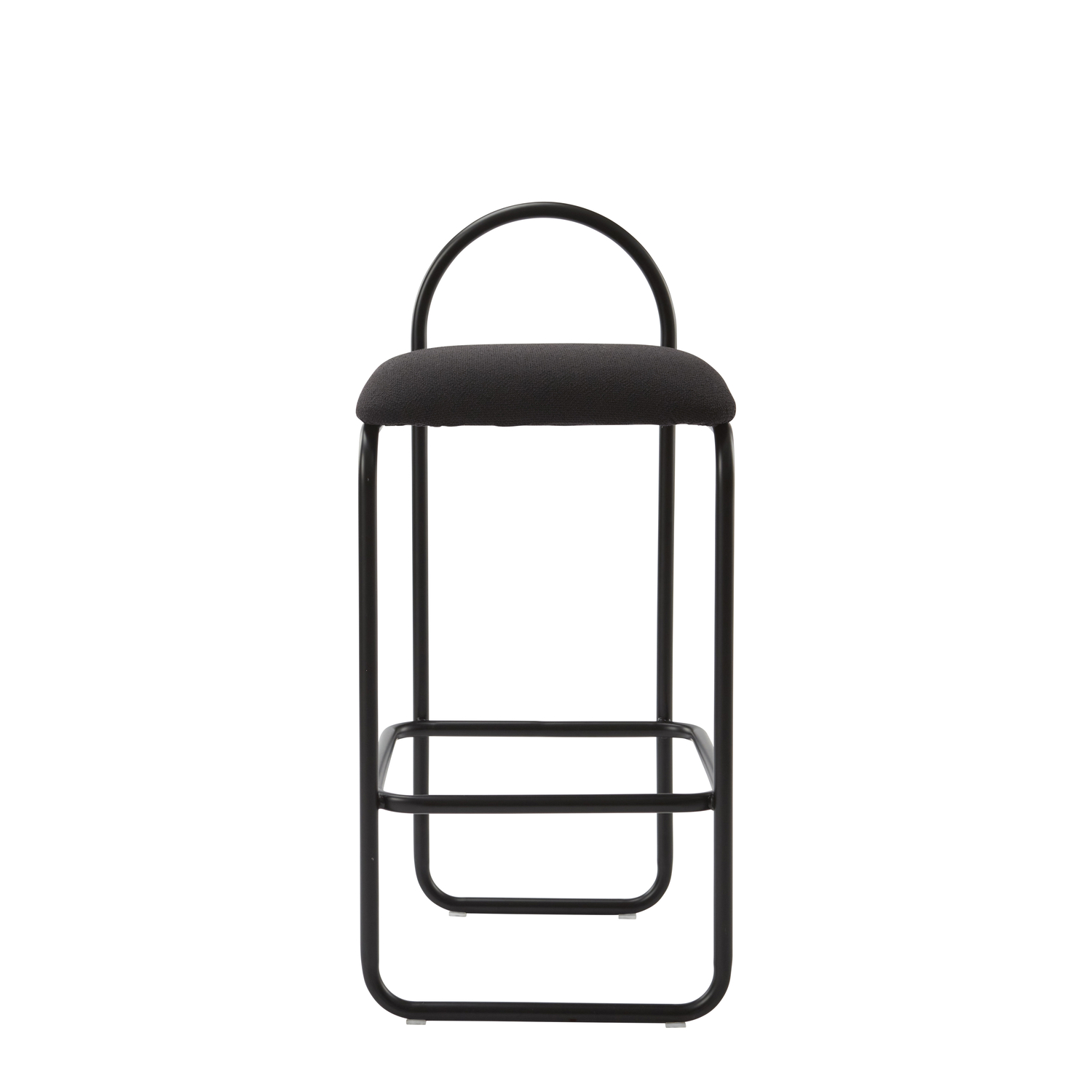 AYTM - Tabouret de bar rembourré Angui - Gris - Polyester recyclé