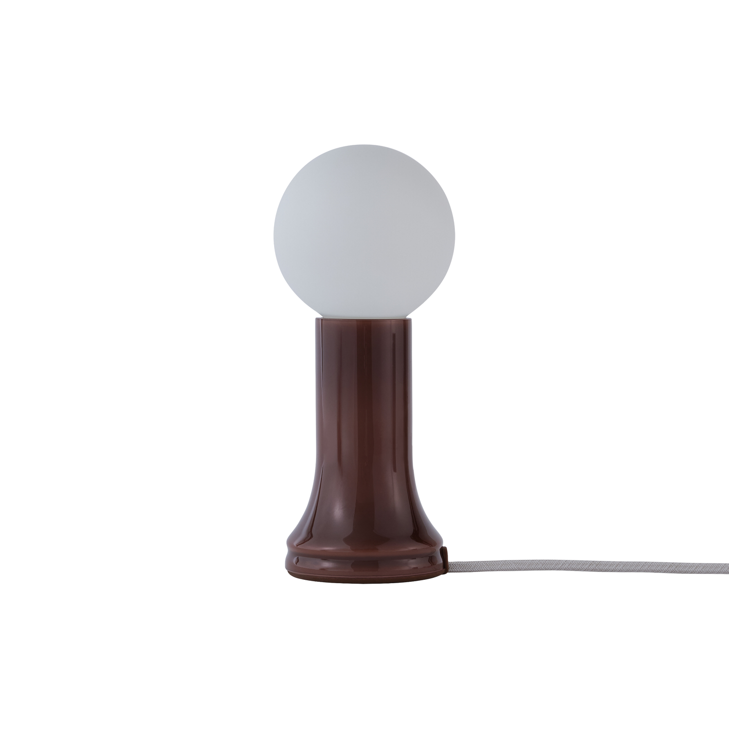 TALA - Lampe de table SHORE - Marron - Porcelaine TALA - Lampe de table SHORE - Marron - Porcelaine