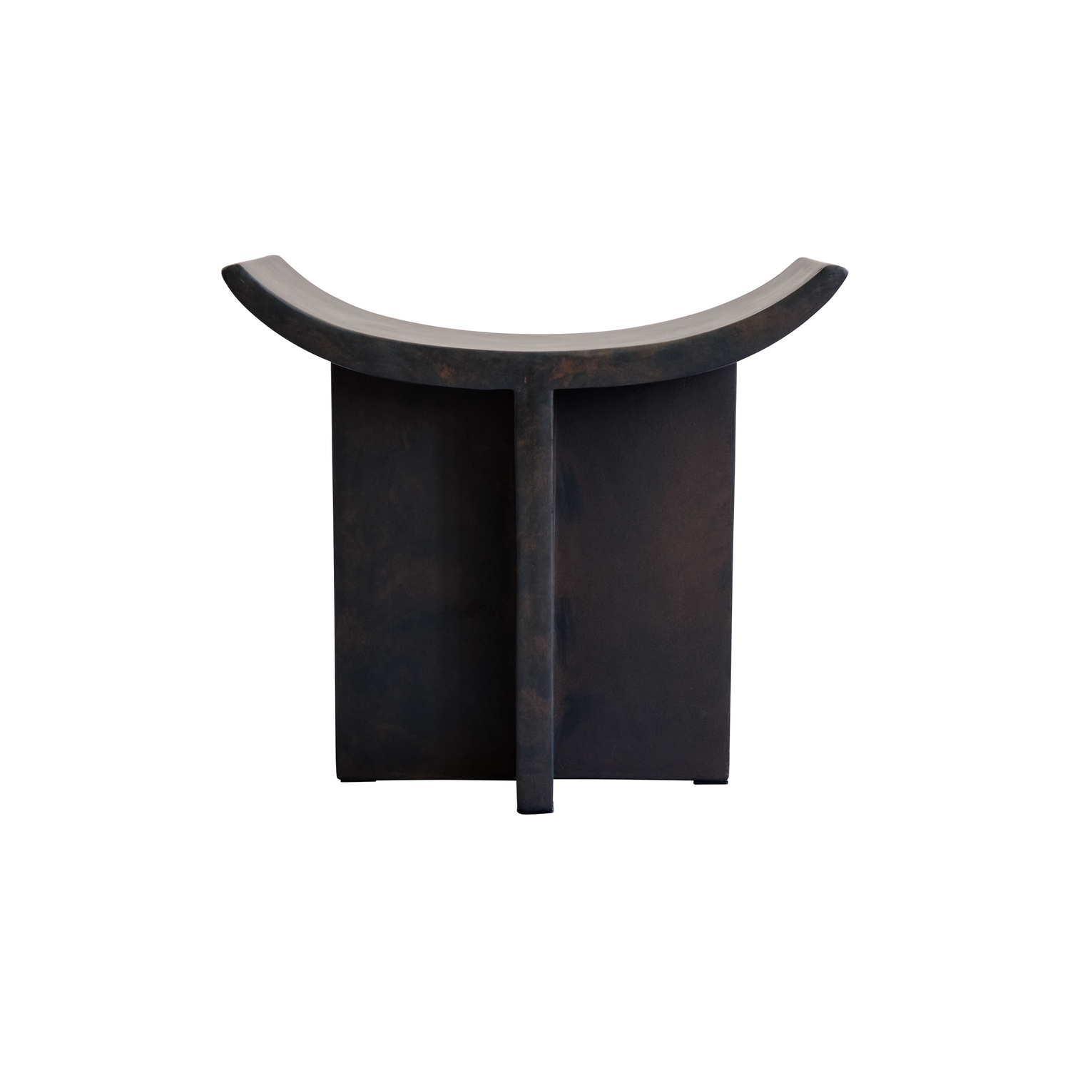 101 COPENHAGEN - Tabouret Brutus - Marron - Béton fibré - Designer Tommy Hyldahl