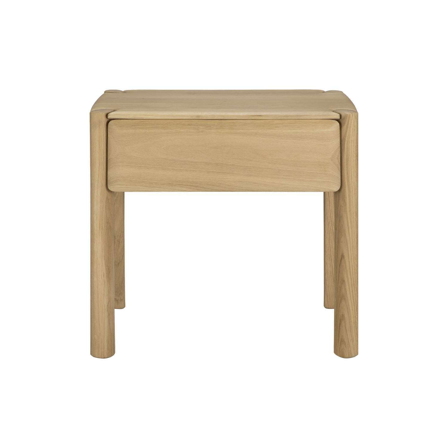 Ethnicraft Grain/Light - Bedside Table Pi - Natural Wood - Oiled Solid Oak - Designer Alain Van Havre