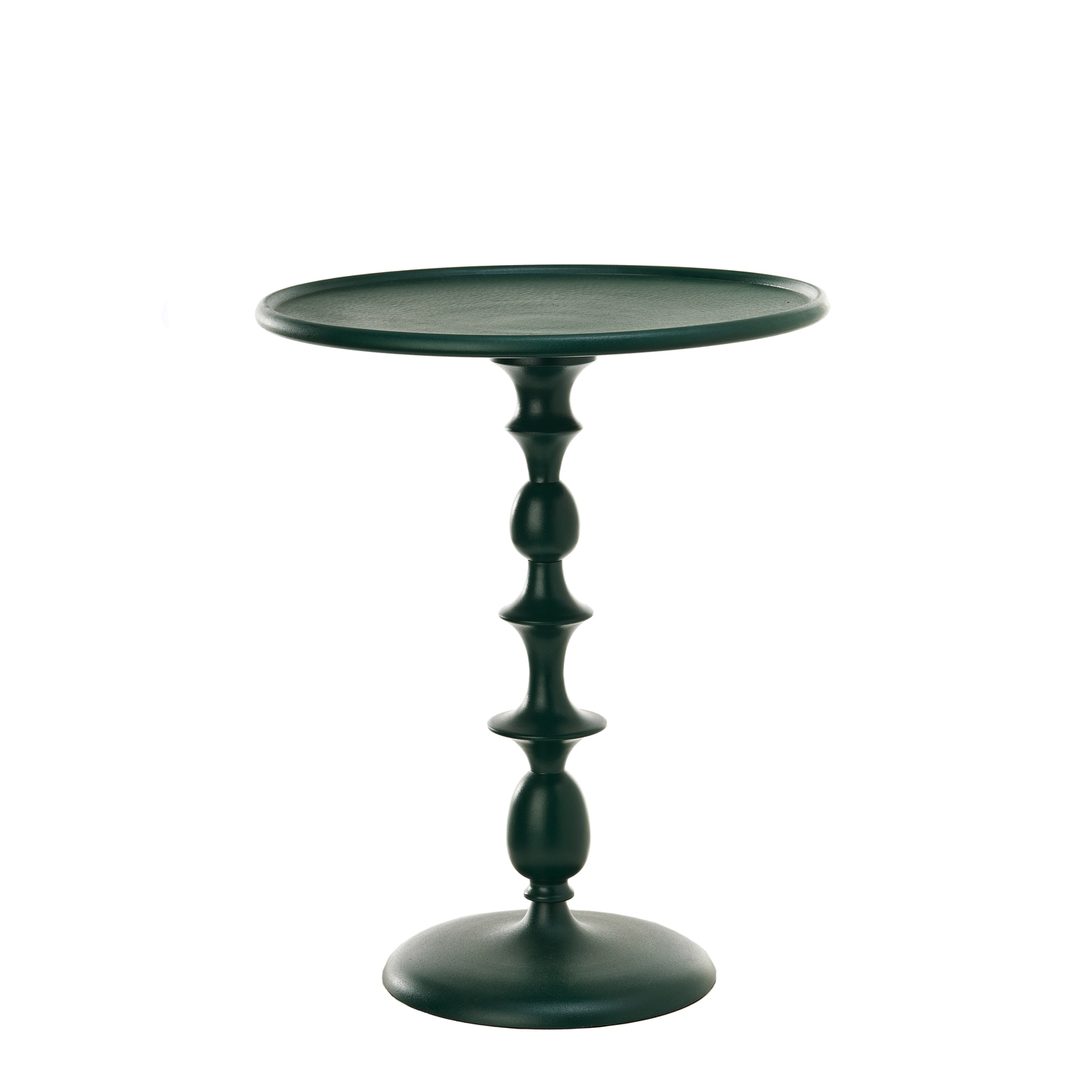 Pols Potten Green - End Table Classic - Lacquered Cast Aluminium - Designer Modo Architettura + Design