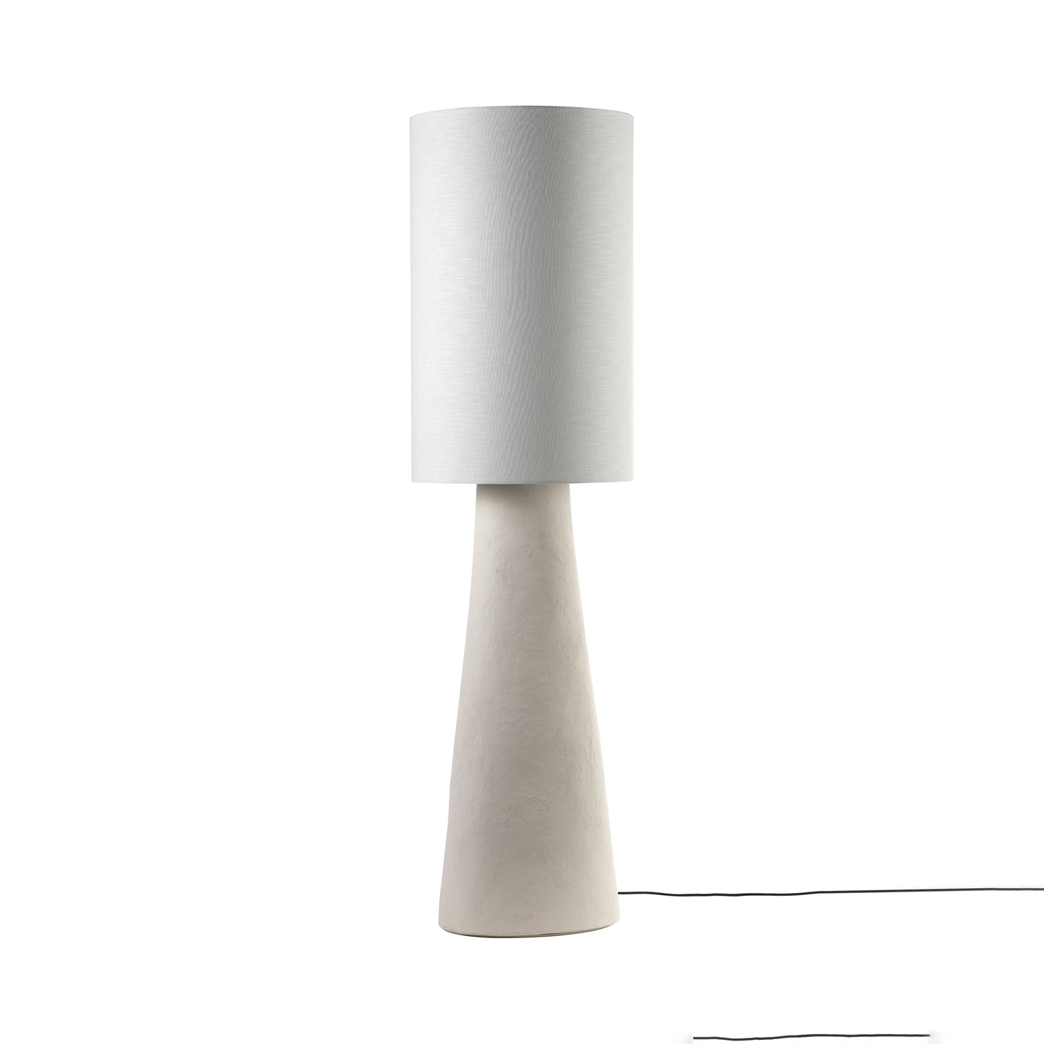 Serax - Lampadaire Earth - Blanc - Papier mâché recyclé - Designer Marie Michielssen