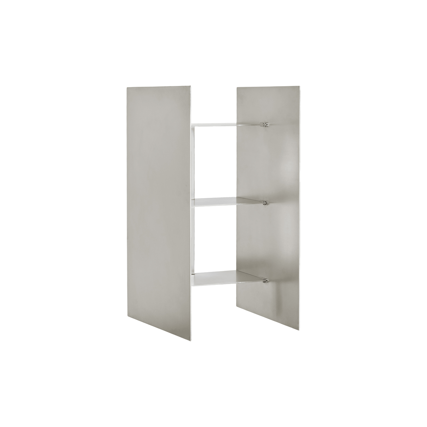 Frama - Rangement mural Sheet Cabinet - Métal - Acier inoxydable brossé - Designer Bjørn van den Berg