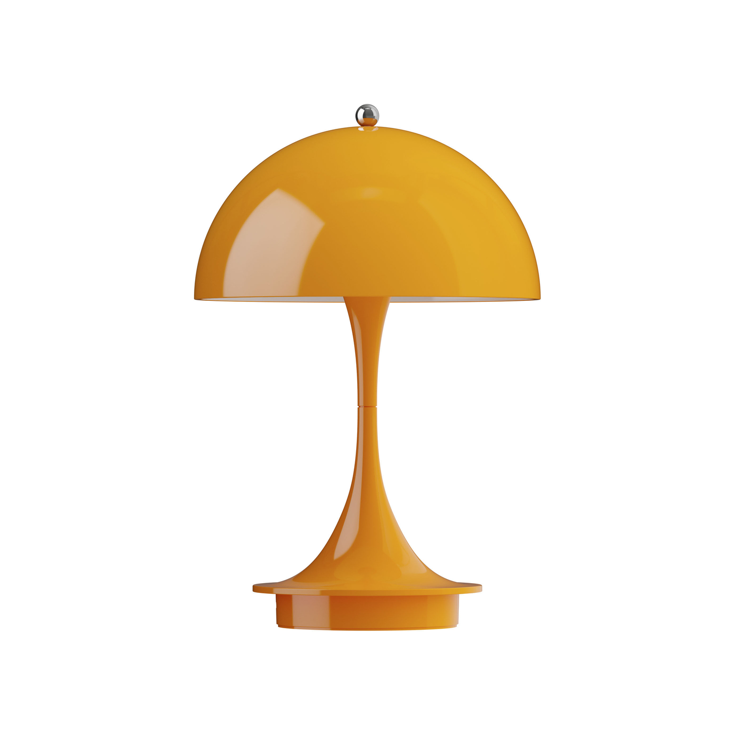 Louis Poulsen Orange - Wireless Rechargeable Lamp Panthella - Polycarbonate - Designer Verner Panton