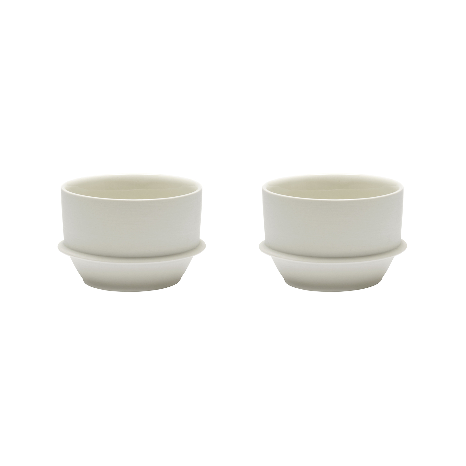 Serax - Kaffeetasse Dune - Weiß - Porzellan - Designer Kelly Wearstler