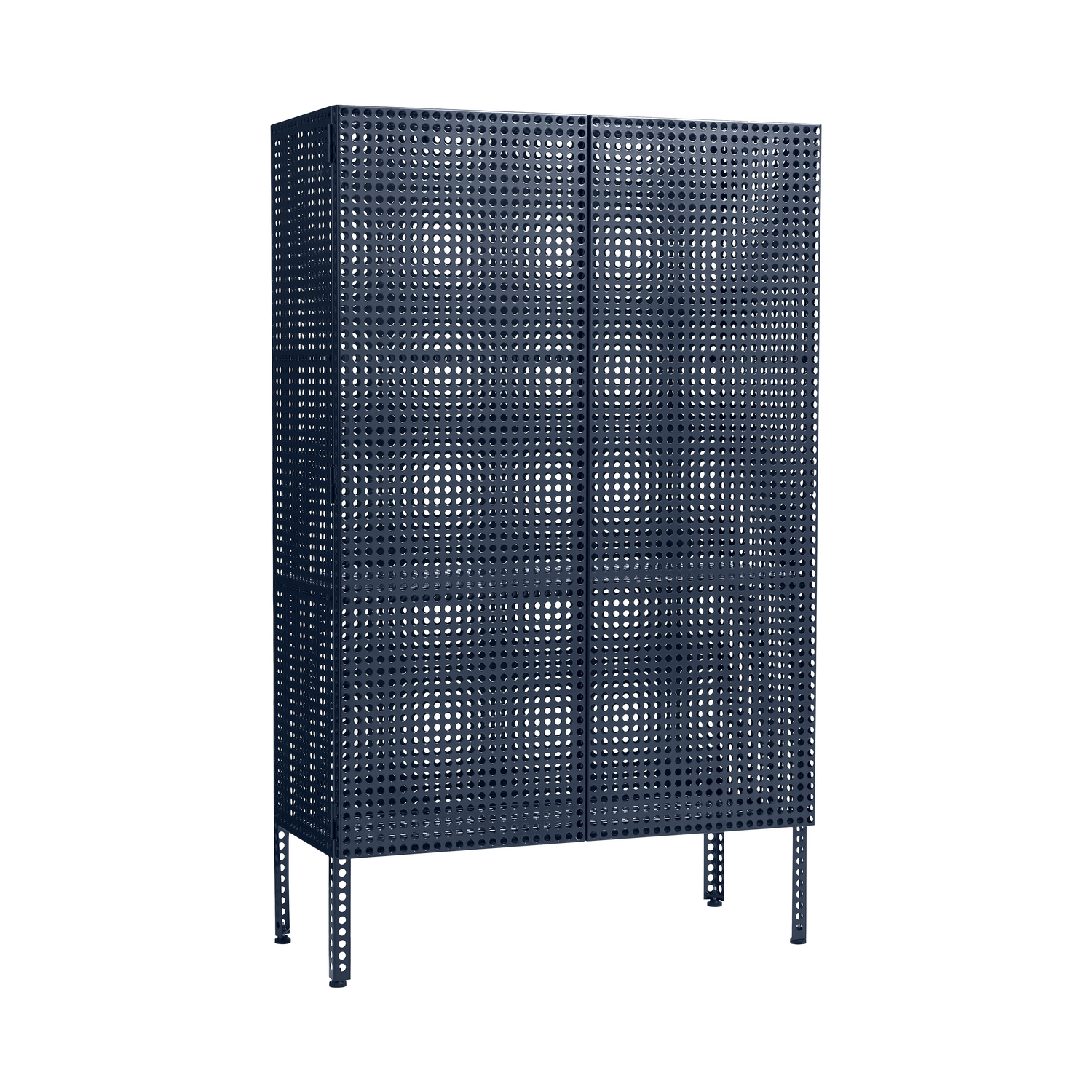 Hay Blue - Dresser Perforated Cabinet - Powder Coated Steel - Designer Muller Van Severen