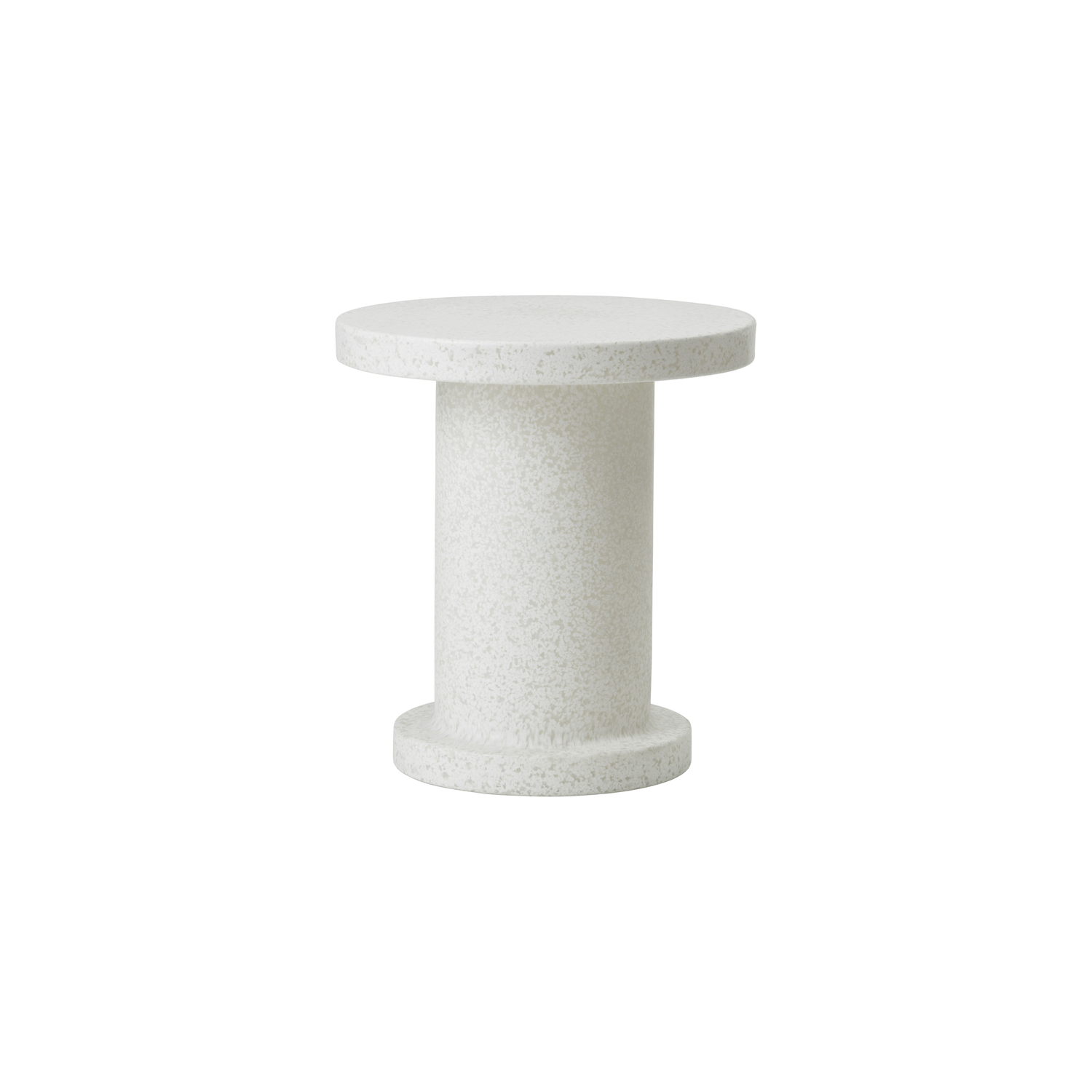 Normann Copenhagen White - Coffee Table Bit - Recycle Polyethylene - Designer Simon Legald