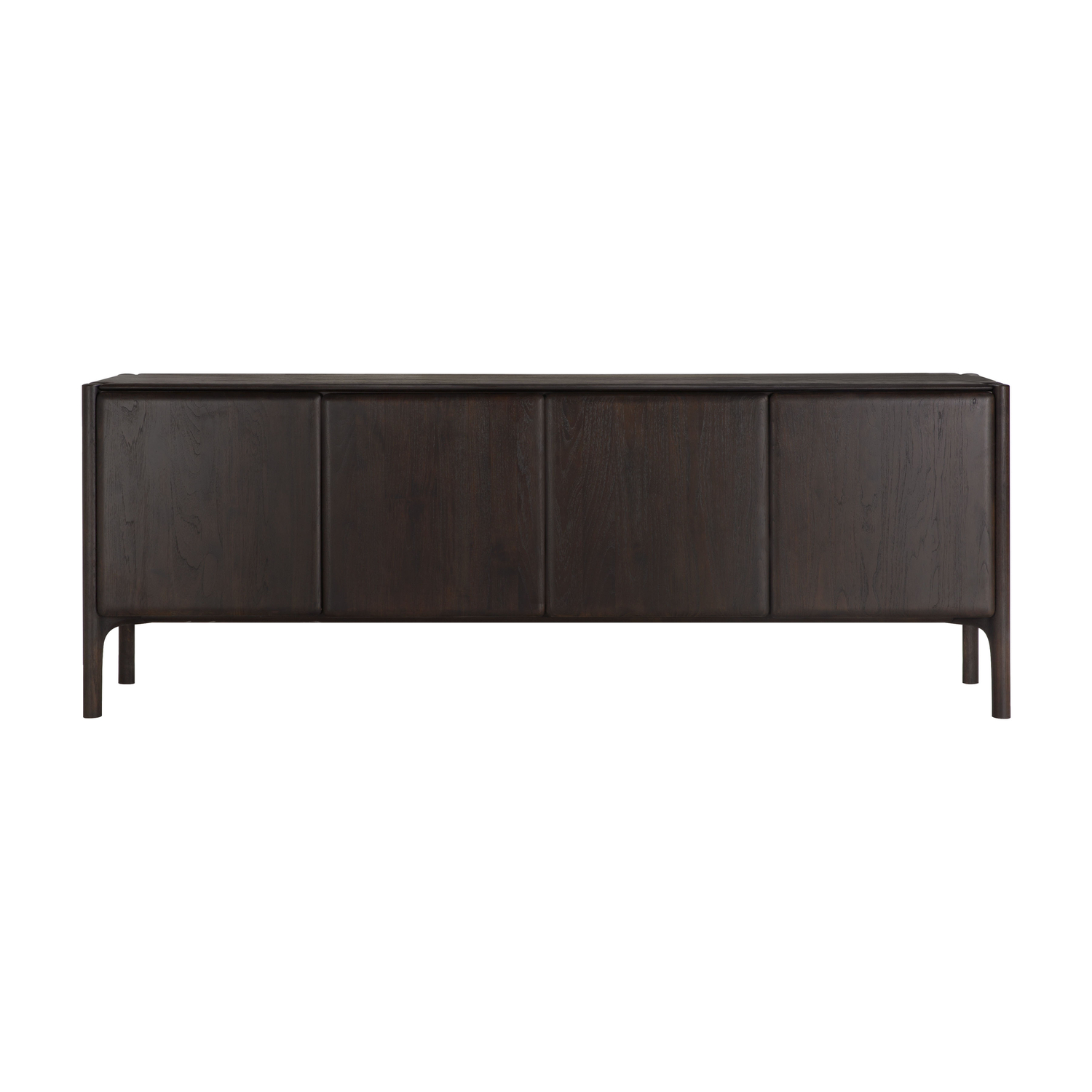 Ethnicraft Brown - Dresser Pi - Solid Teak, Stained - Designer Alain Van Havre