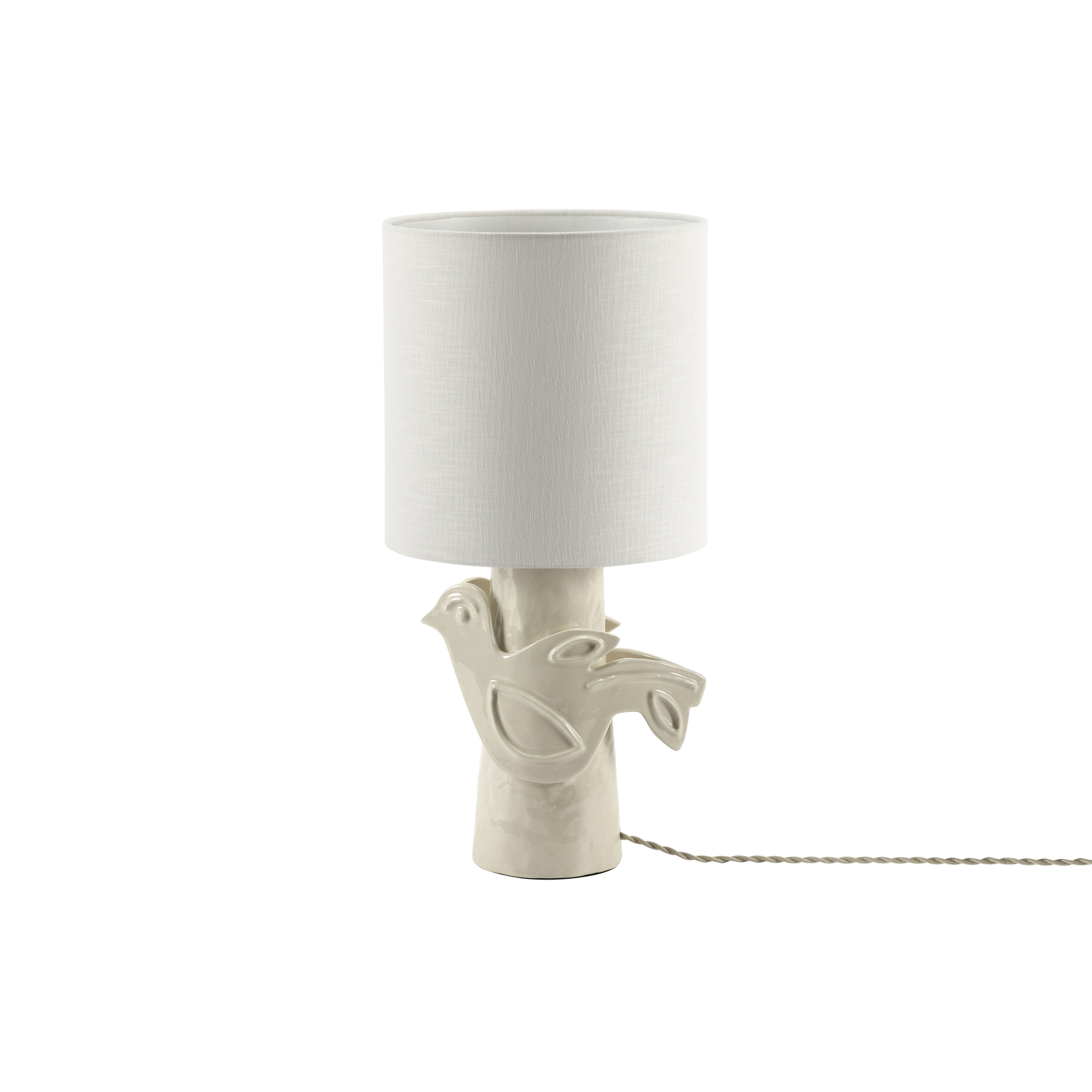 Serax - Tischleuchte Paloma - Beige - Emaillierter Sandstein - Designer Marie Michielssen