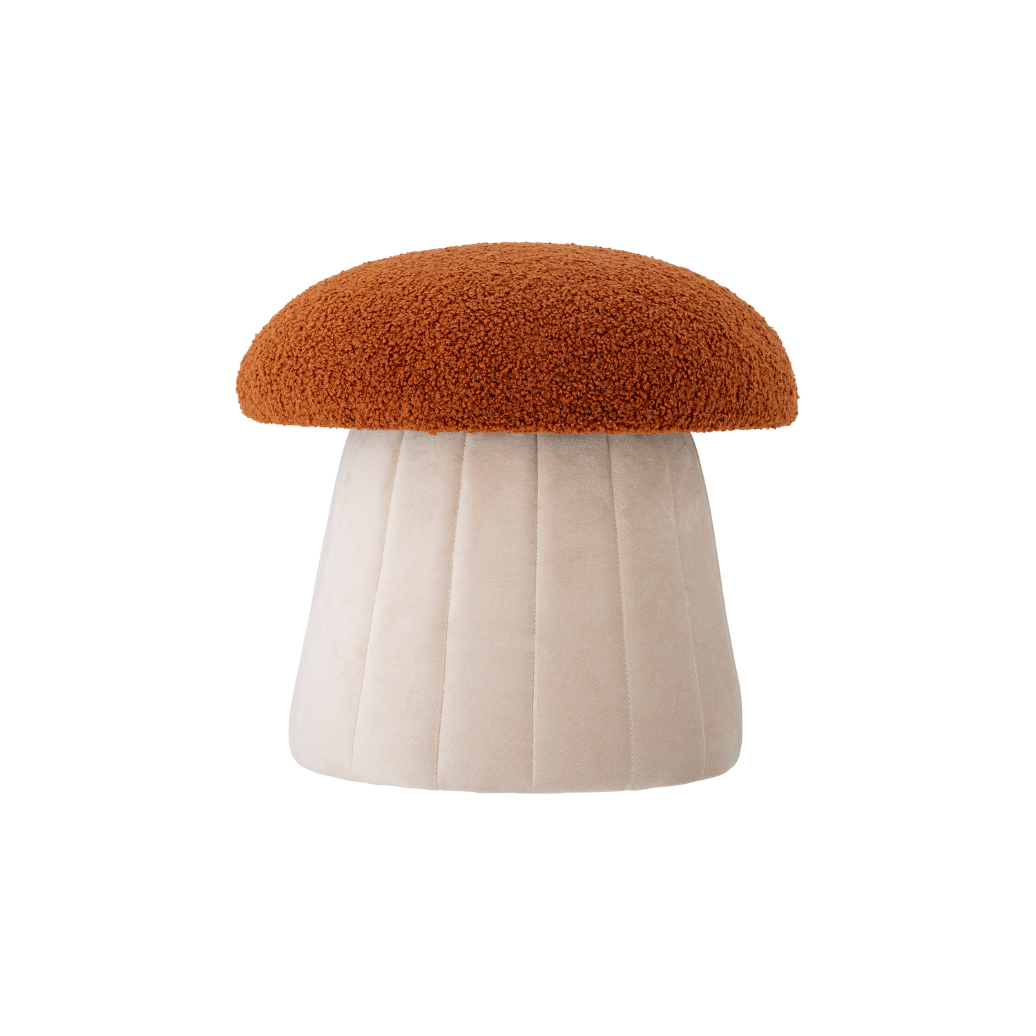 Bloomingville - Pouf bambini Bertil - Arancione - Pino