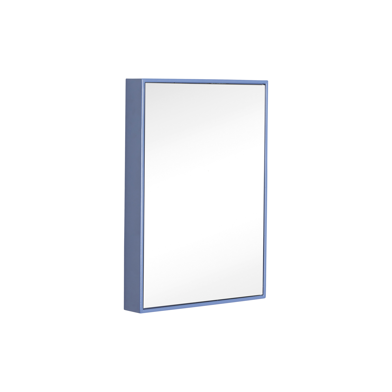 Hübsch Blue - Wall Mirror Shine - Iron