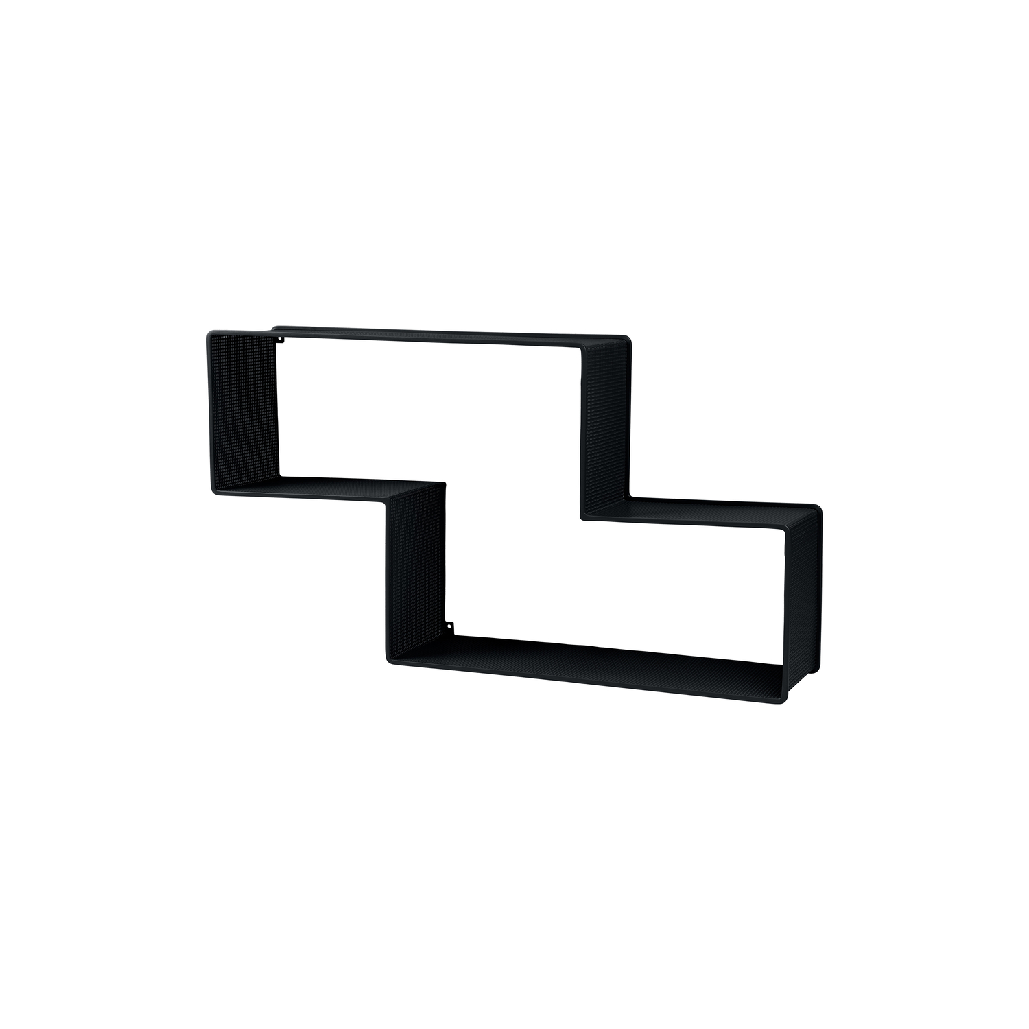 Gubi Black - Shelf Matégot - Steel Plate - Designer Mathieu Matégot