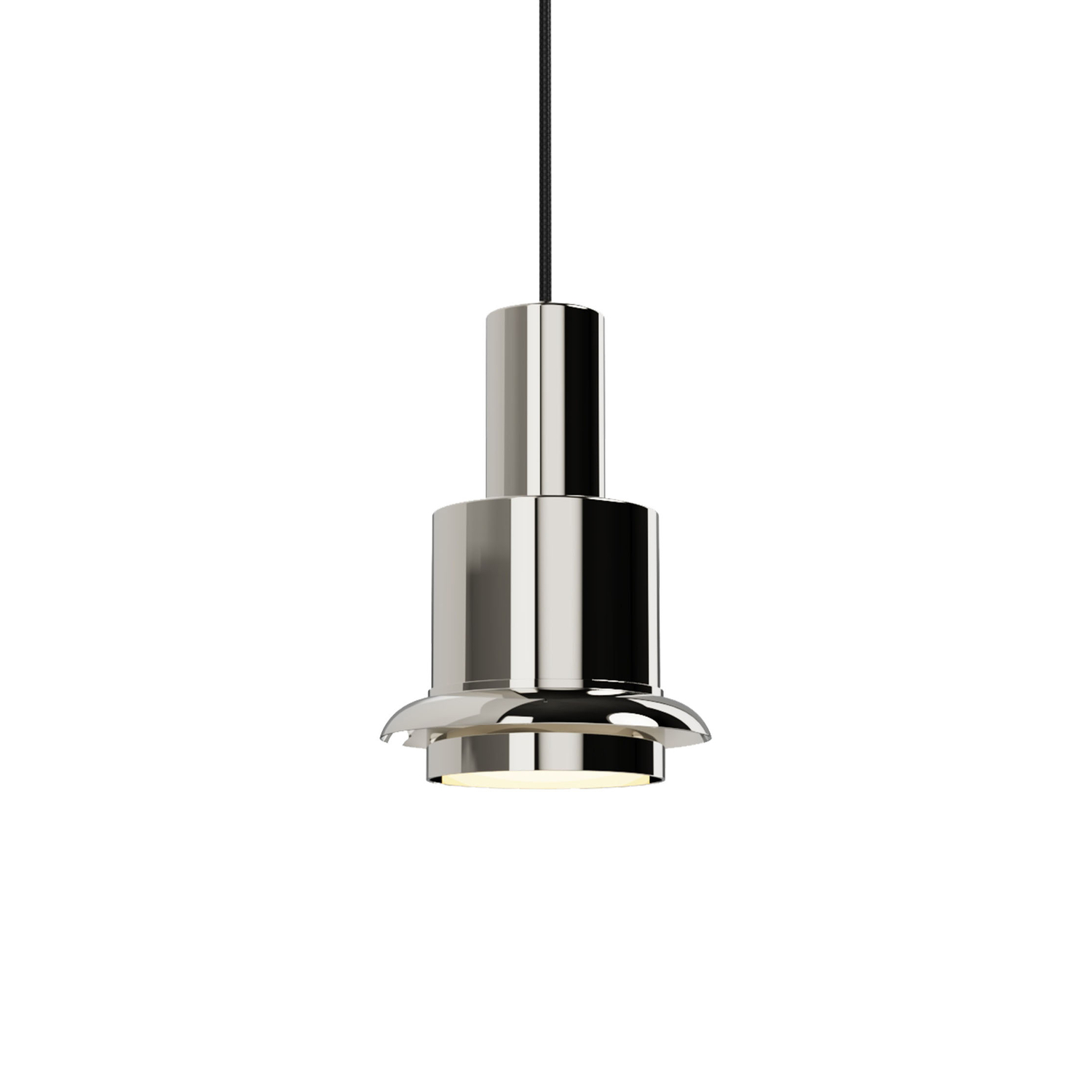 Dcw Éditions Silver - Pendant Chaumont - Steel - Designer Marc Held
