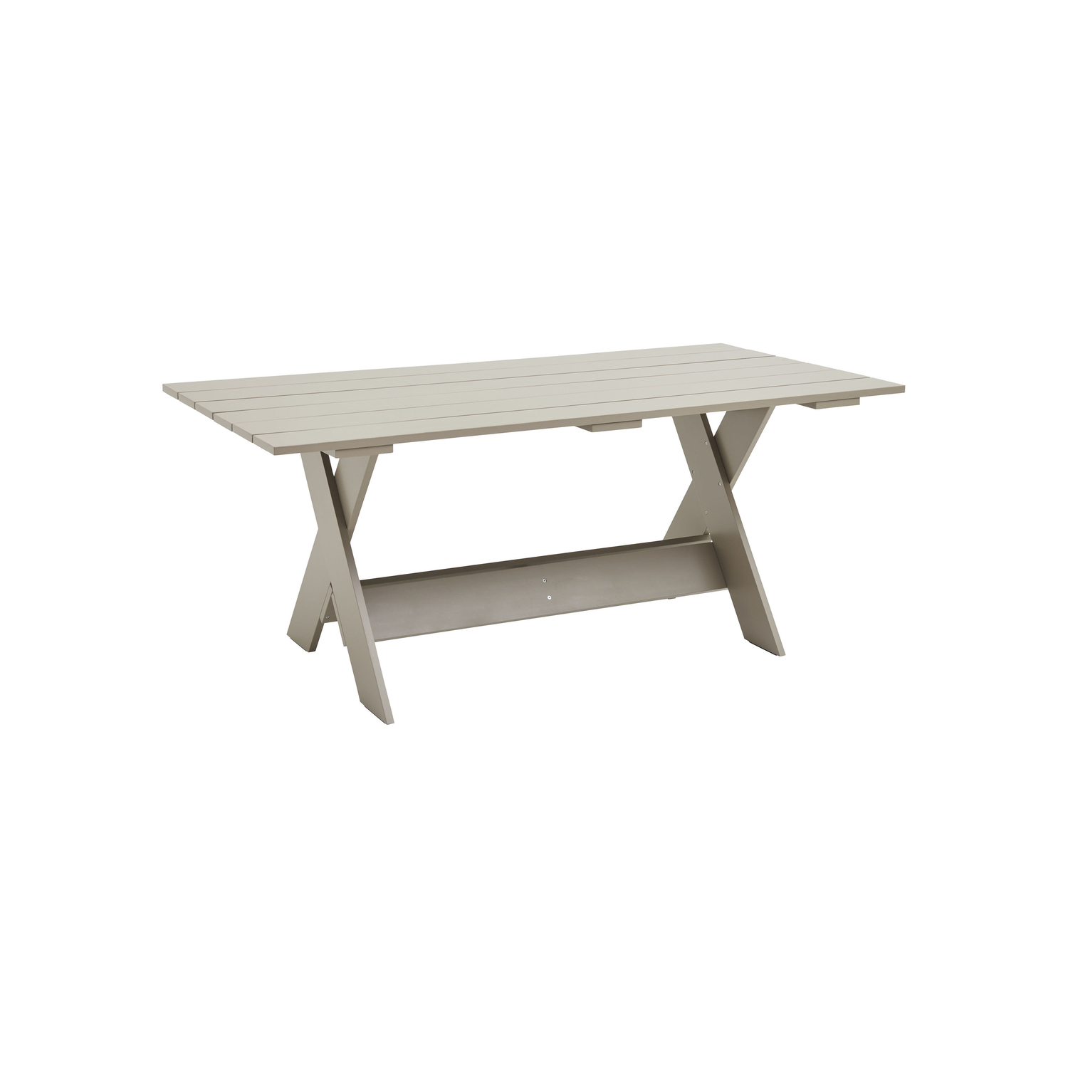 Hay Beige - Rectangular Table Crate - Lacquered Solid Pine - Designer Gerrit Rietveld