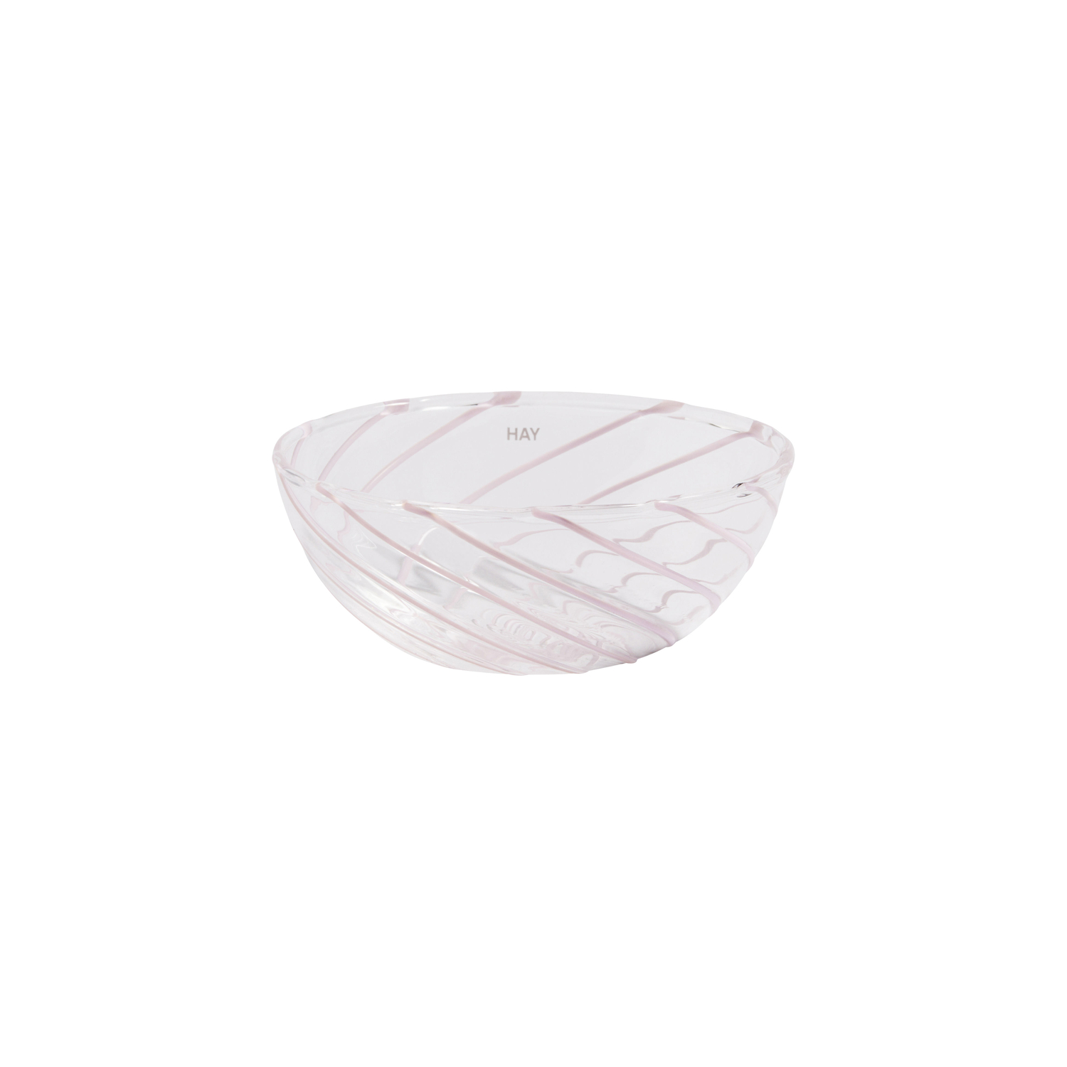 Hay Pink - Set Of 2 - Glass Spin - Transparent - Borosilicated Glass