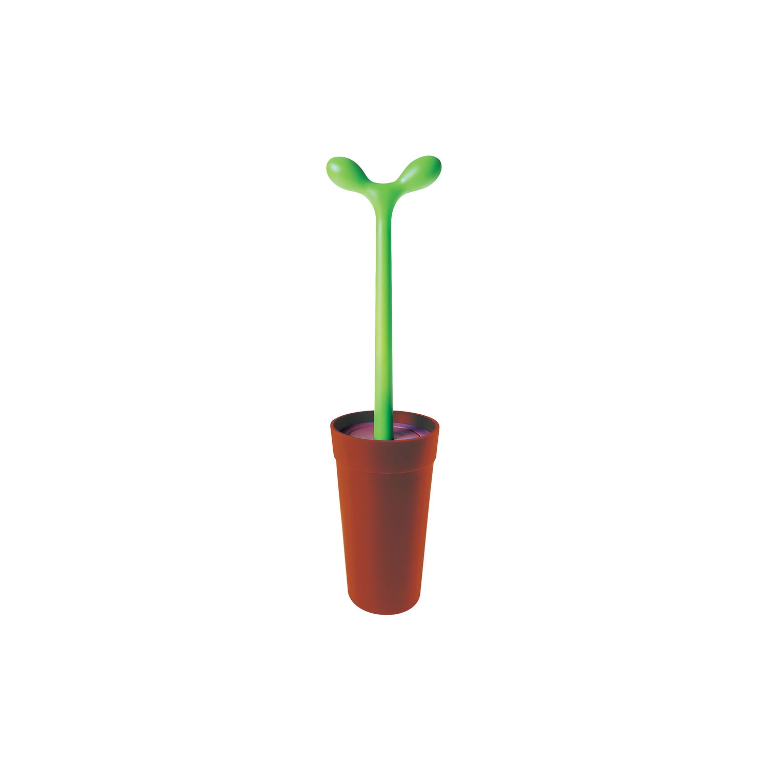 Alessi Brown - Toilet Brush - Thermoplastic Resin - Designer Stefano Giovannoni