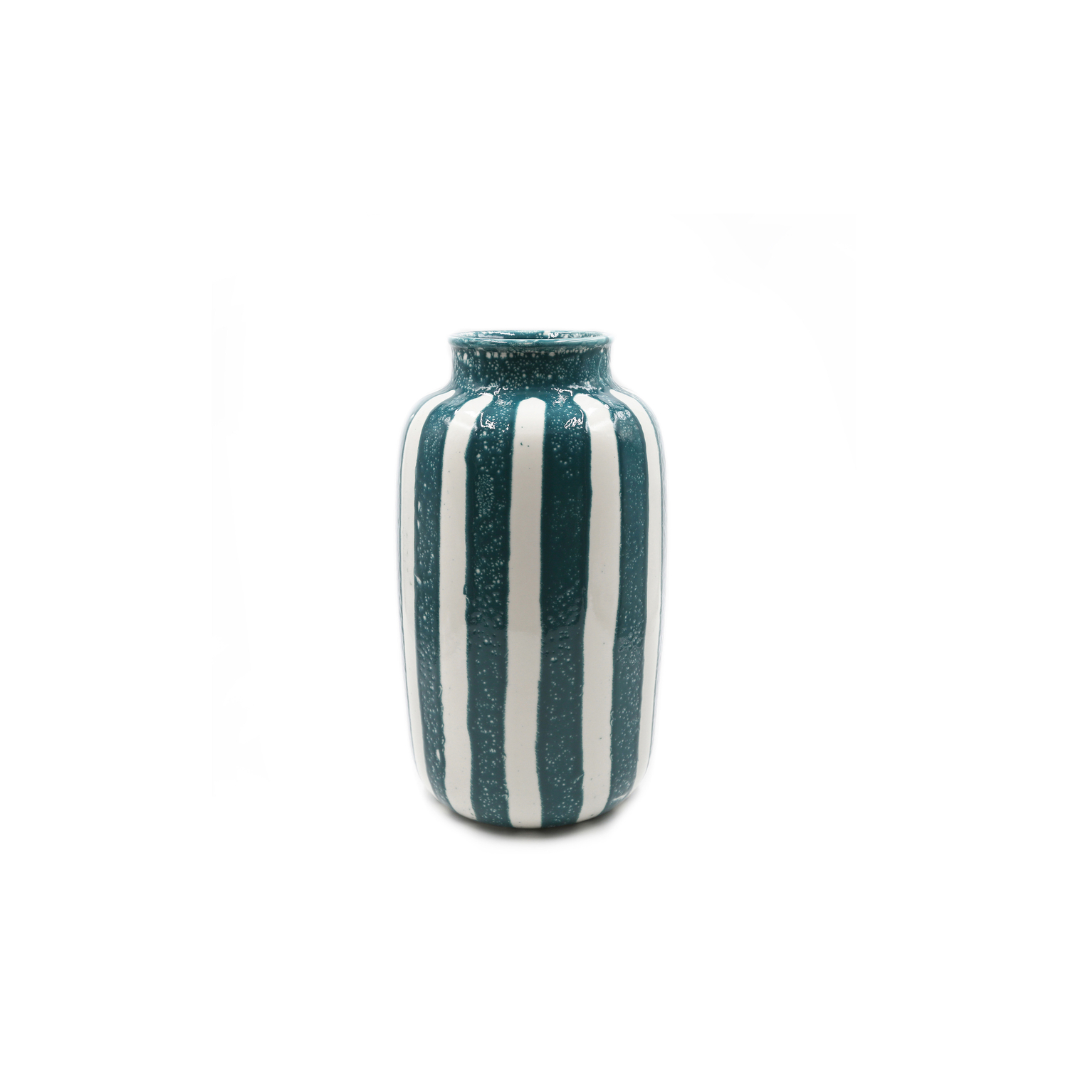 Maison Sarah Lavoine Blue - Vase Palmaria - Glazed Ceramic - Designer Sarah Lavoine