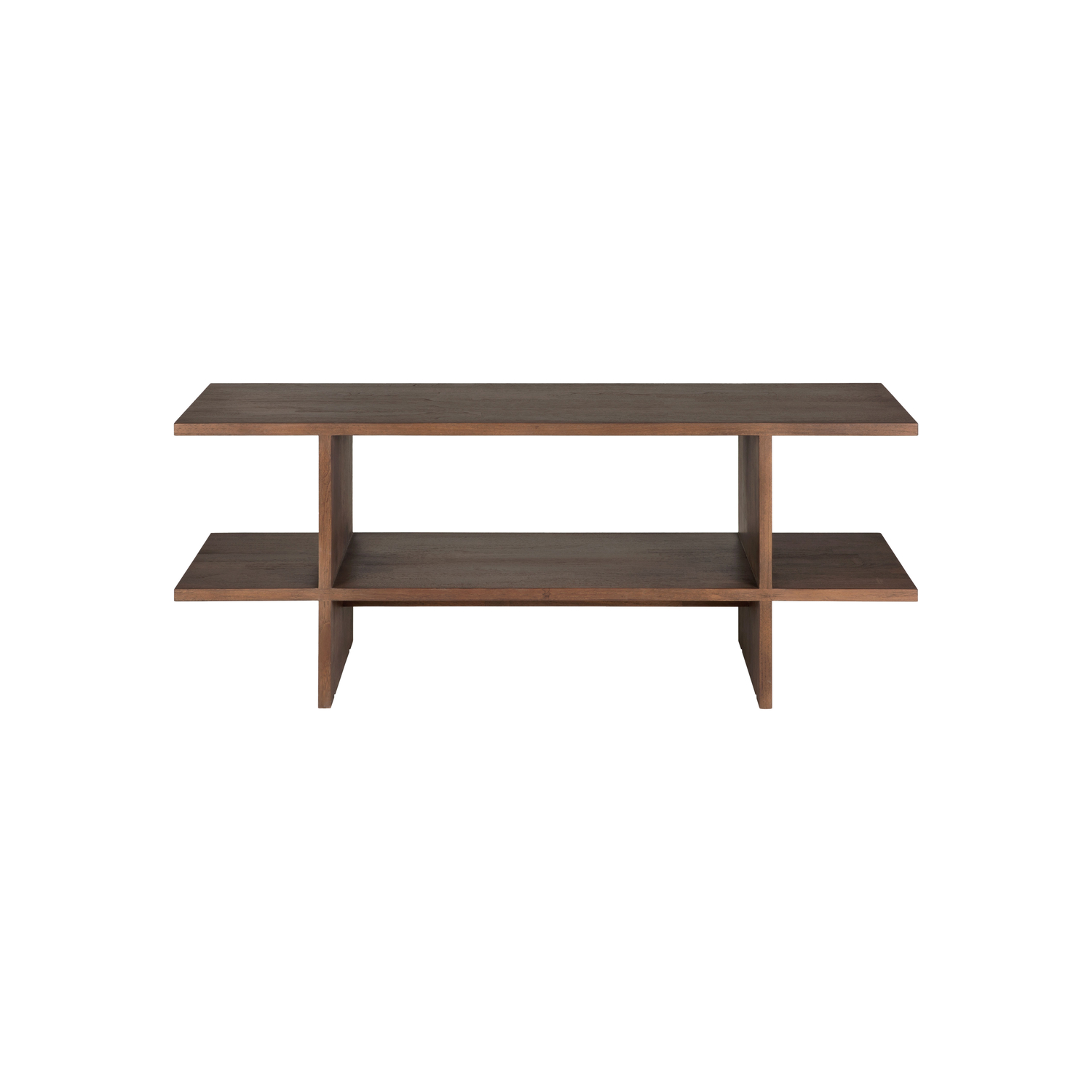 Ethnicraft Brown - Coffee Table Kabuki - Solid Teak, Stained - Designer Reynaldo Zapp