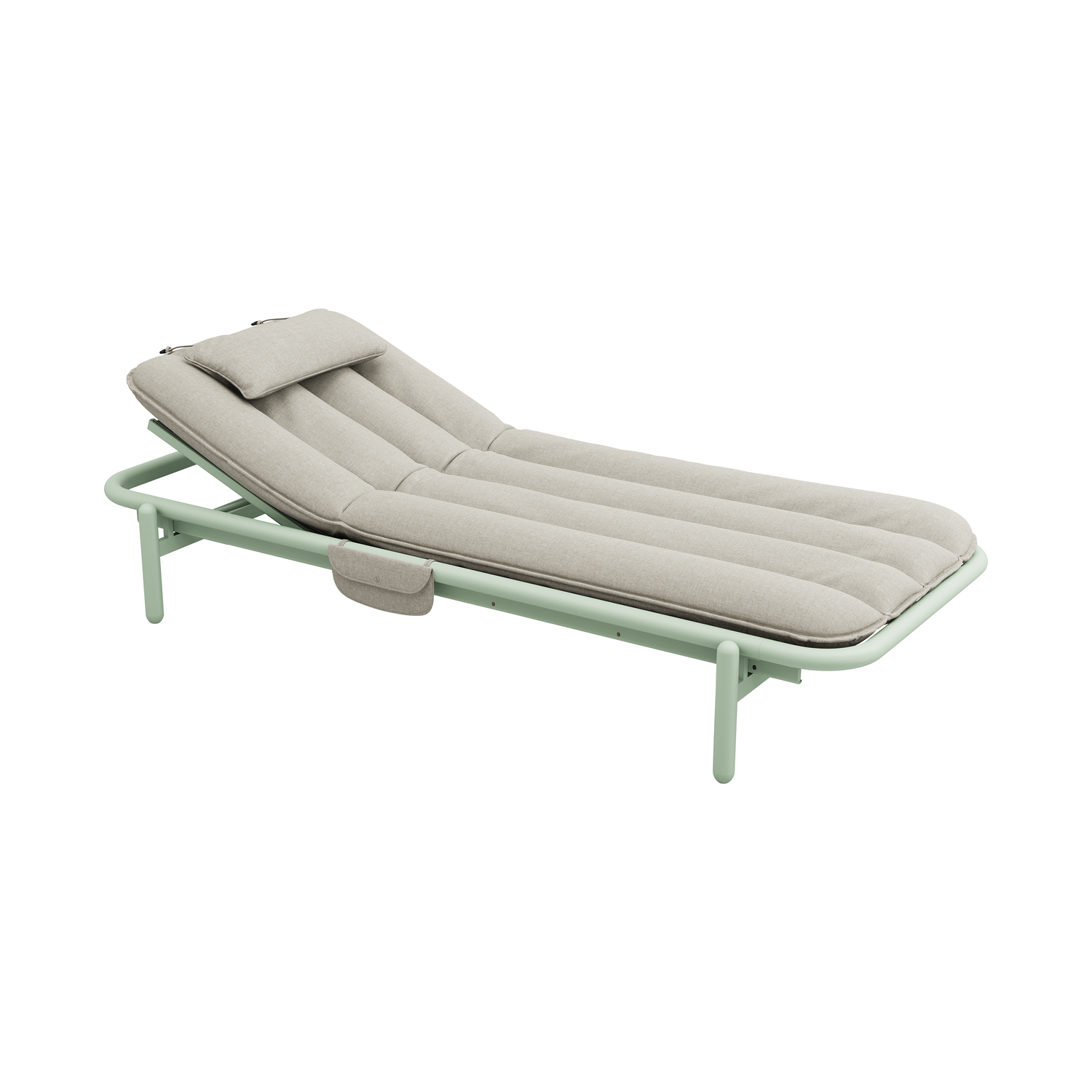 Fatboy - Transat inclinable Sunbun - Gris - Tissu oléfine