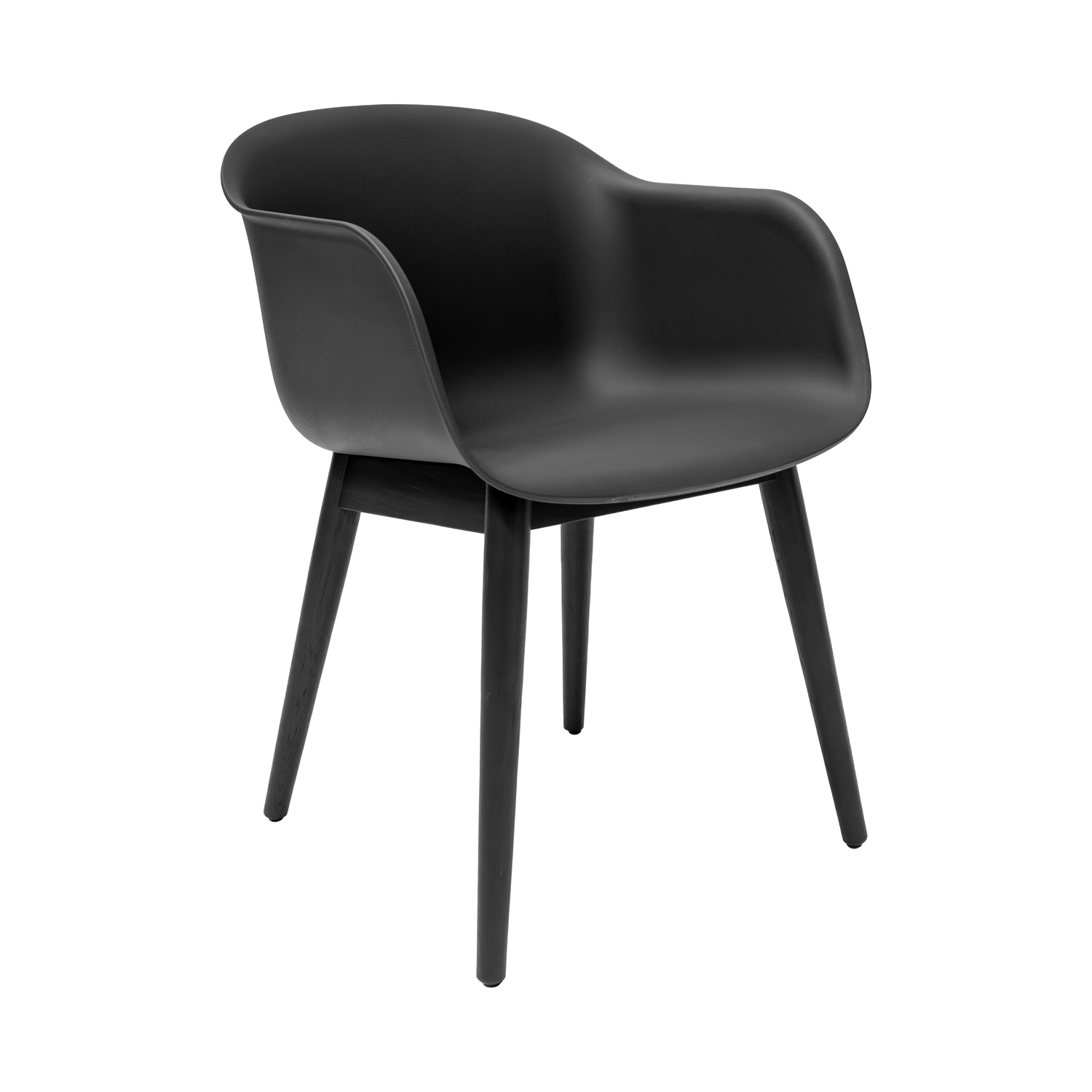 Muuto Black - Armchair Fiber - Recycled Plastic - Designer Iskos-Berlin