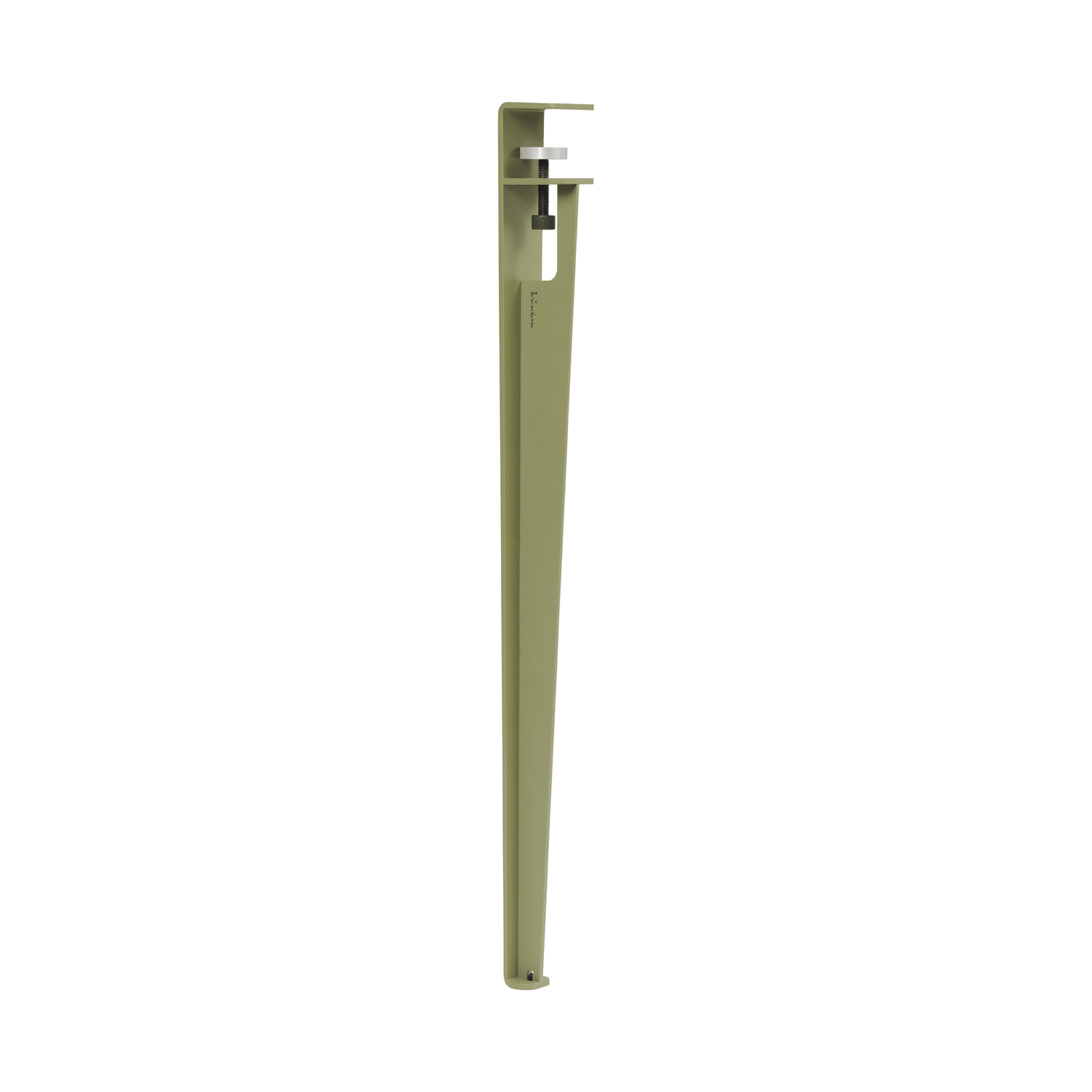 Tiptoe Green - Base, Legs - Powder Coated Steel - Designer Matthieu Bourgeaux