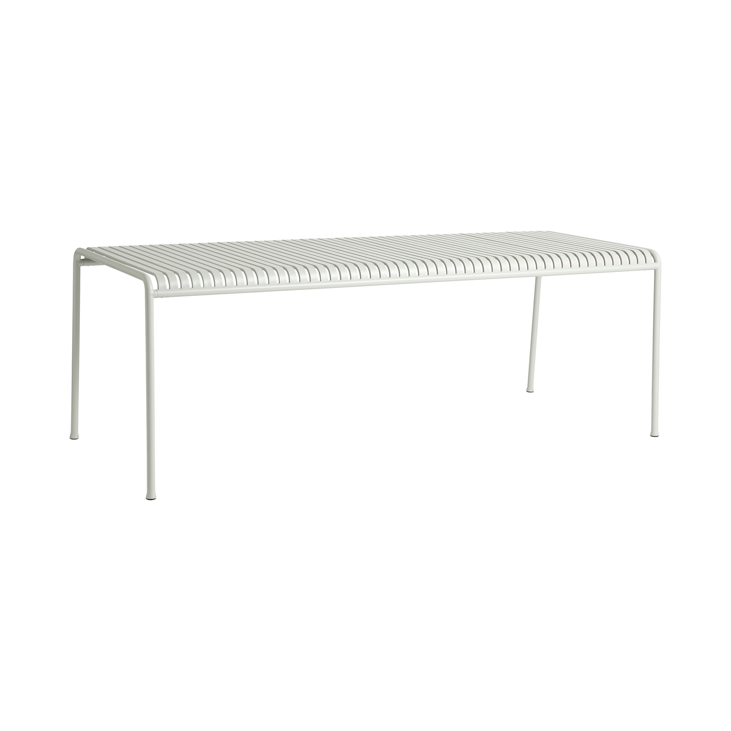 Hay Grey - Rectangular Table Palissade - Powder Coated Steel - Designer Ronan & Erwan Bouroullec