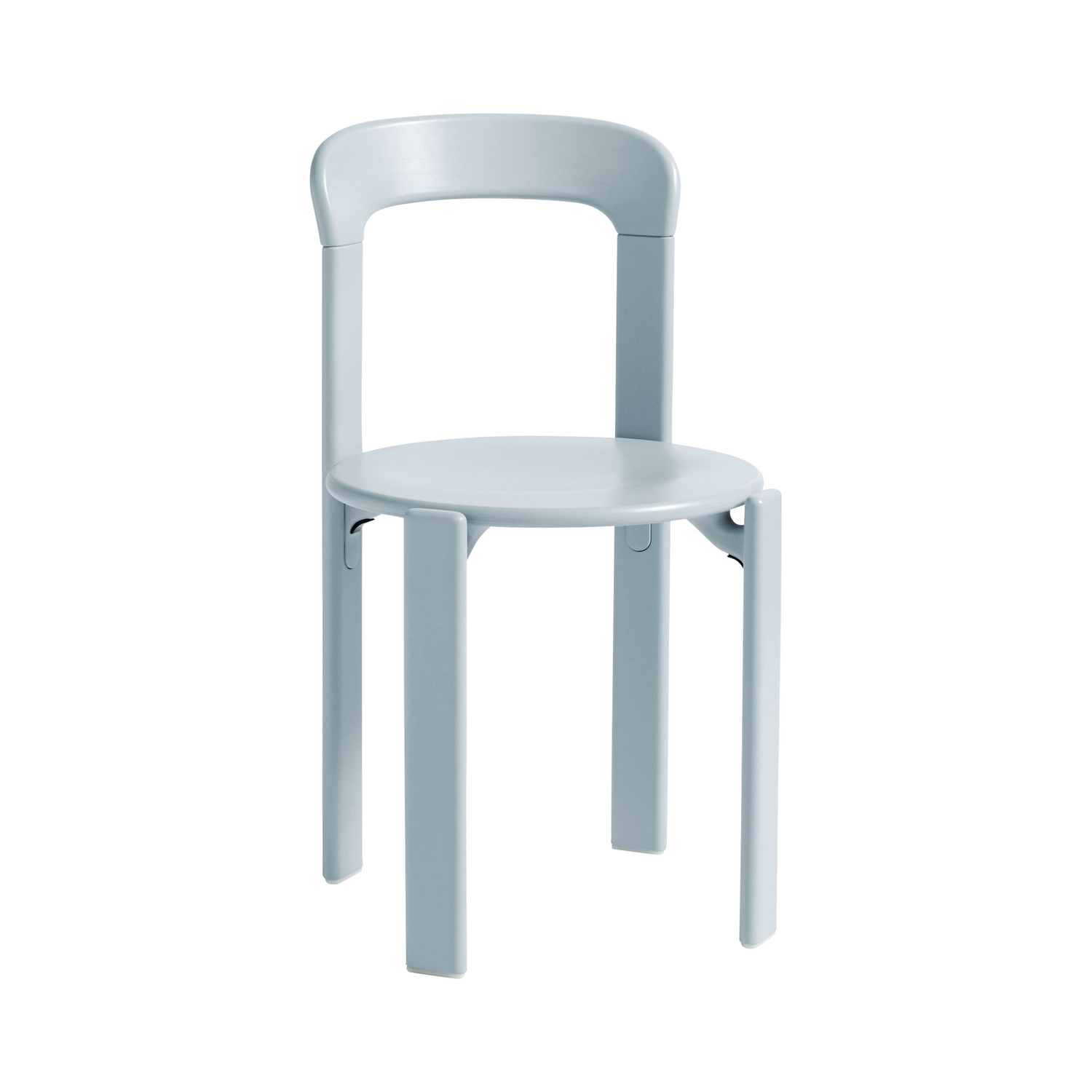 Hay Blue - Stacking Chair Rey - Beechwood Plywood - Designer Bruno Rey