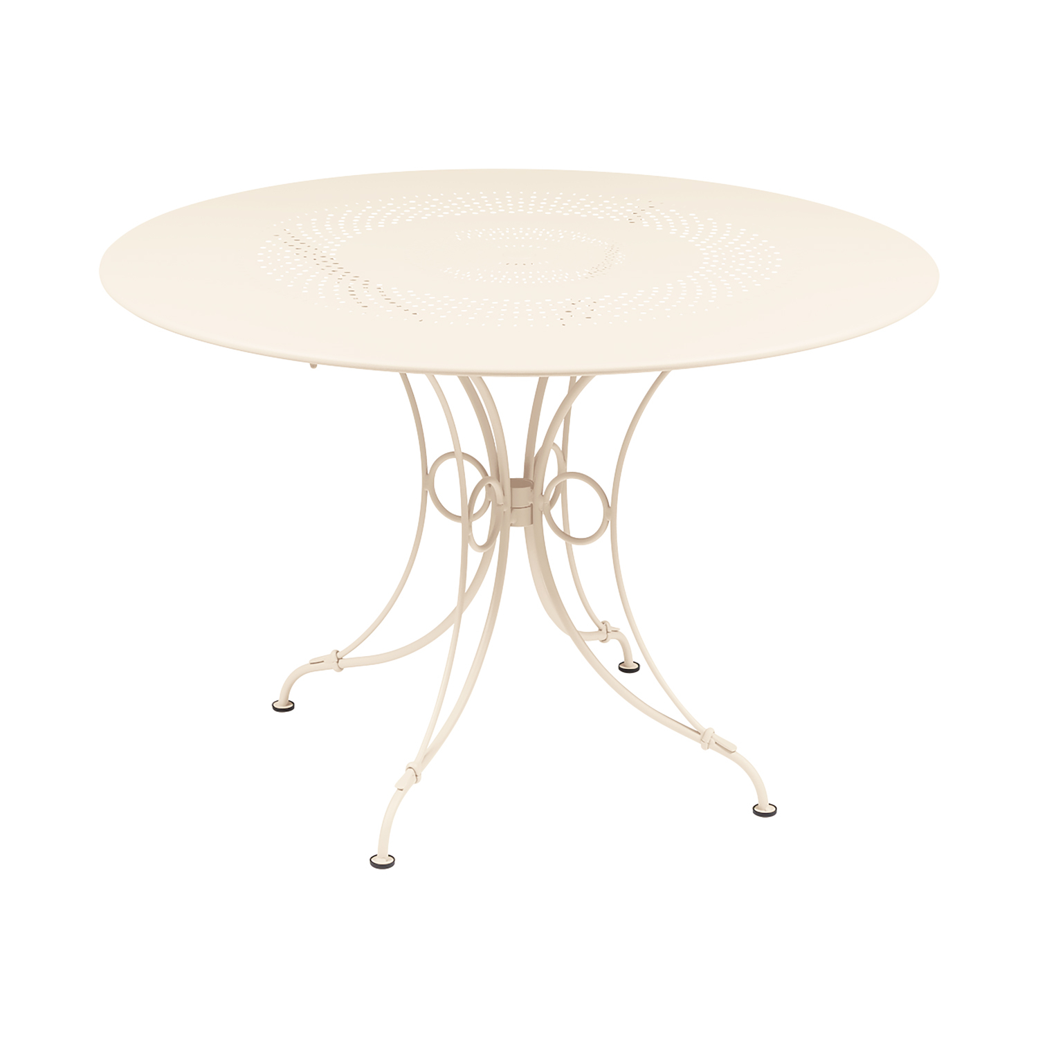 Fermob - Table ronde 1900 - Beige - Acier