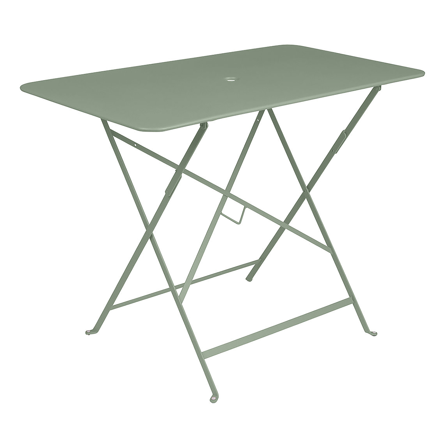 Fermob Green - Rectangular Table Bistro - Painted Steel - Designer Frédéric Sofia