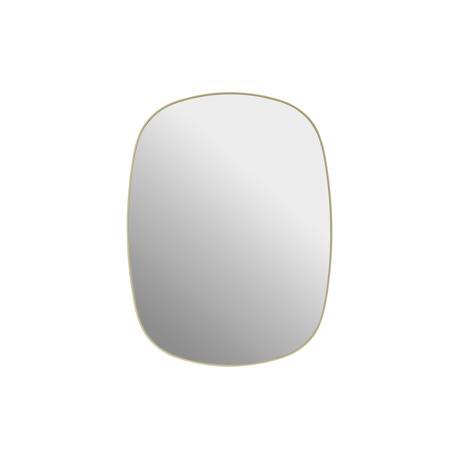 Muuto - Wall Mirror Framed - Yellow - Powder Coated Steel - Designer Anderssen & Voll
