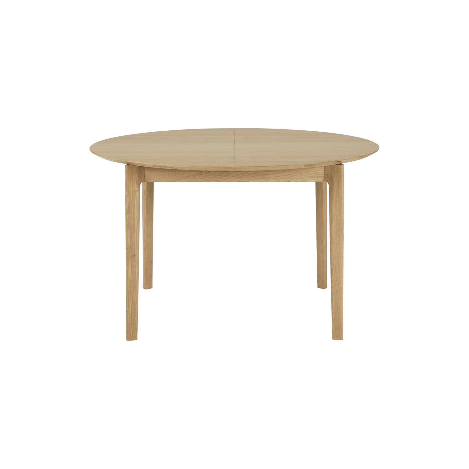 Ethnicraft Light - Round Table Bok - Natural Wood - Oiled Solid Oak - Designer Alain Van Havre - Image 1
