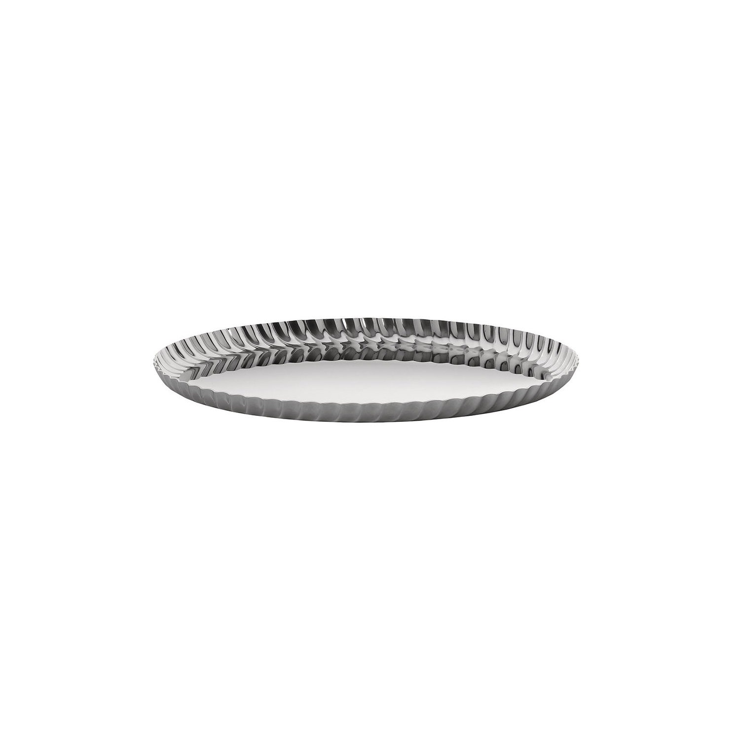 Alessi - Tray Pleats - Metal - Stainless Steel - Designer Jin Kuramoto