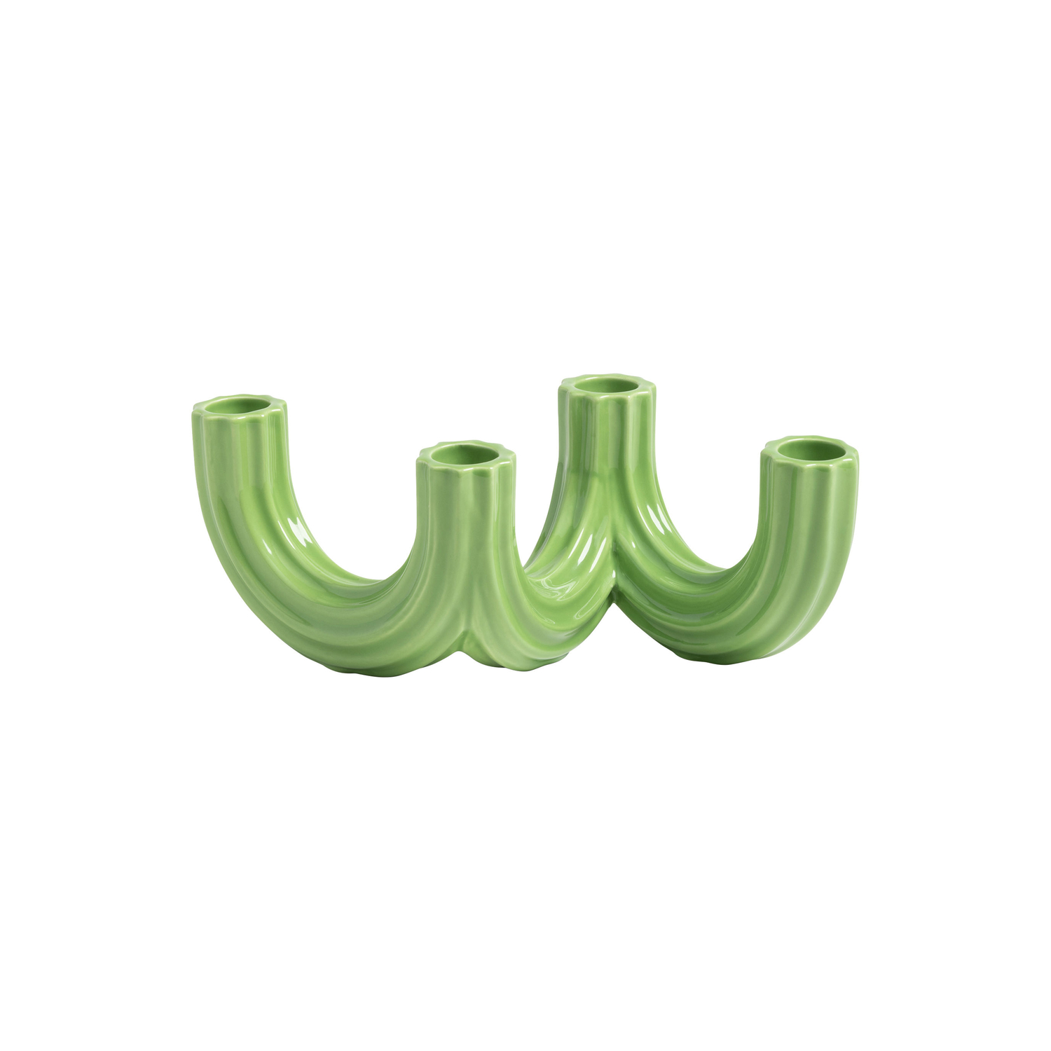 Klevering Green & - Candelabra Churros - Ceramic