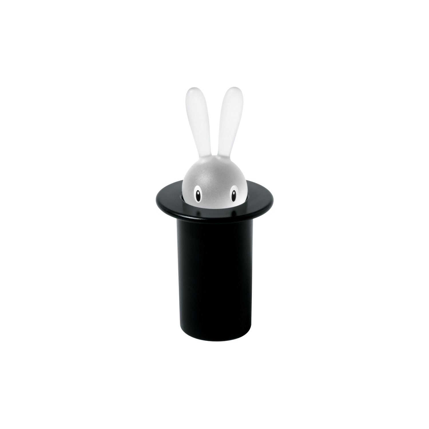 Alessi Black - Toothpick Holder Bunny - Pmma - Designer Stefano Giovannoni
